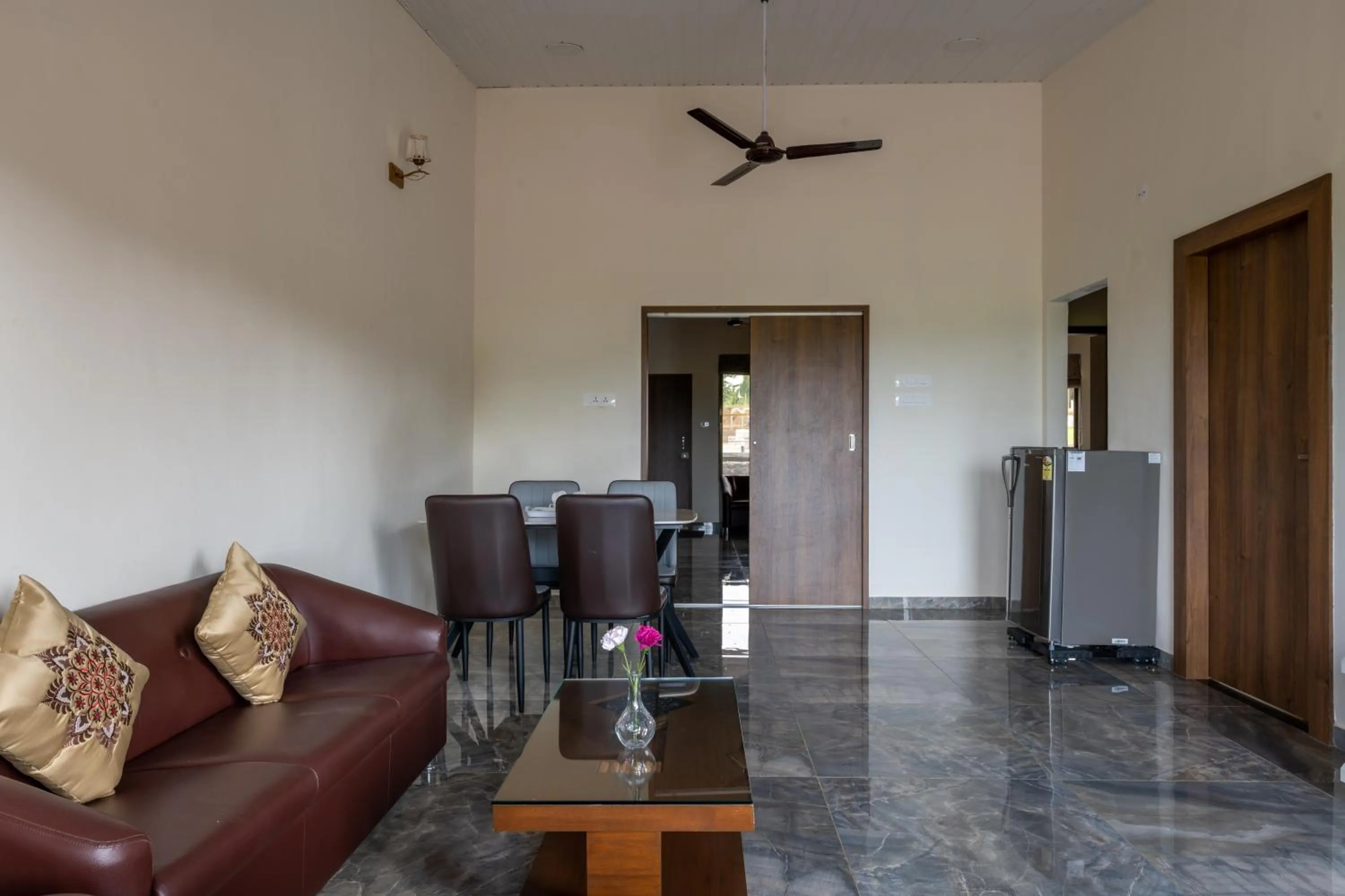 Living room in HillRock Resort & Villas, Neral-Karjat