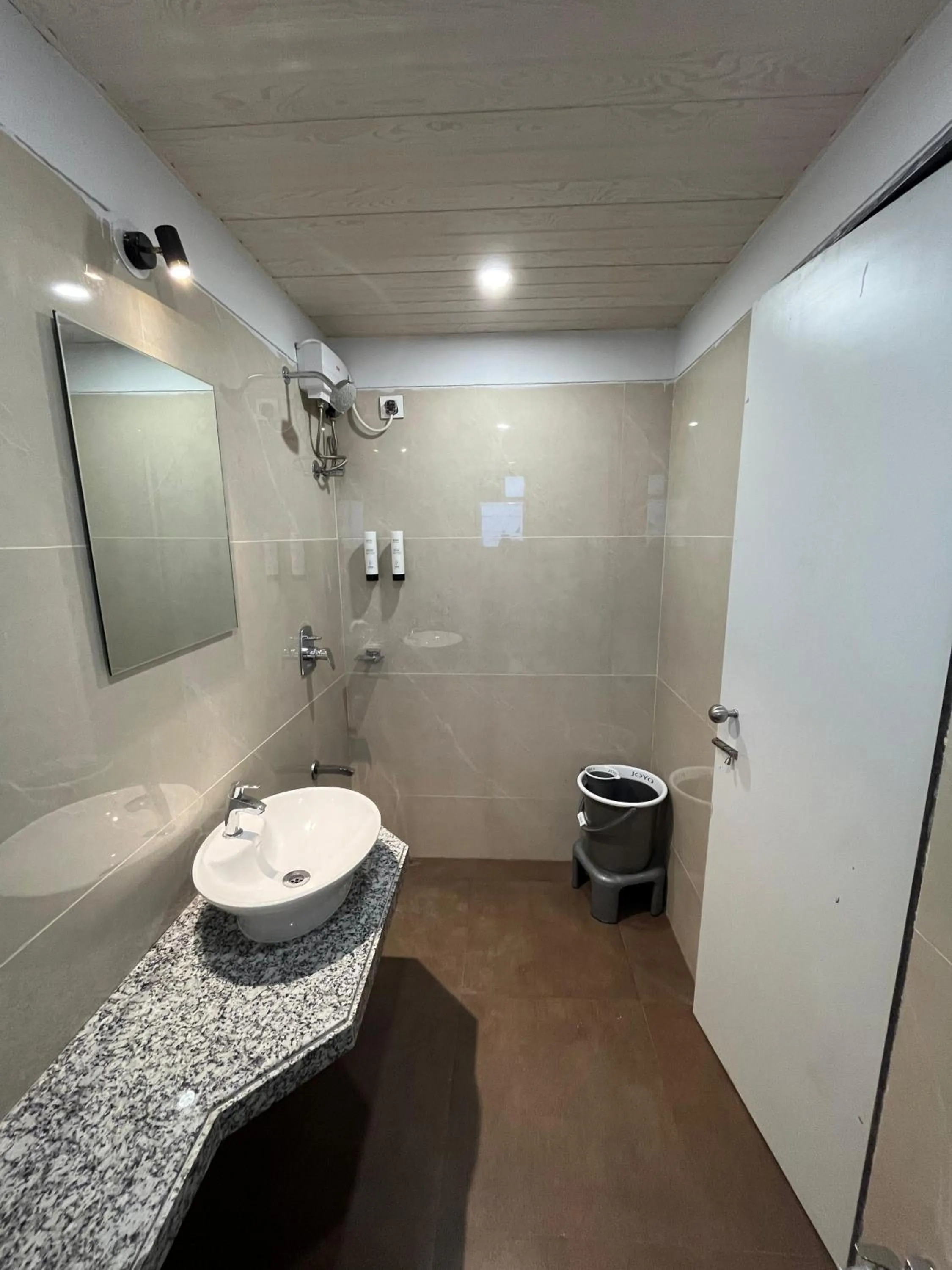 Shower in HillRock Resort & Villas, Neral-Karjat