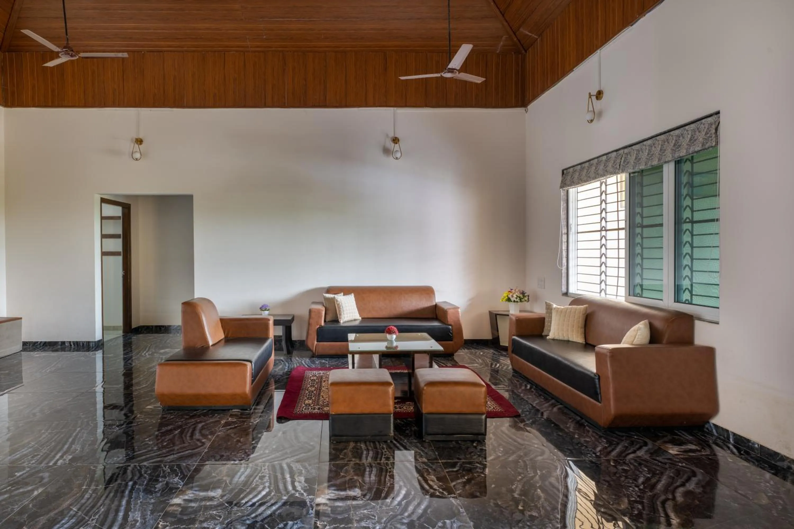 Living room in HillRock Resort & Villas, Neral-Karjat
