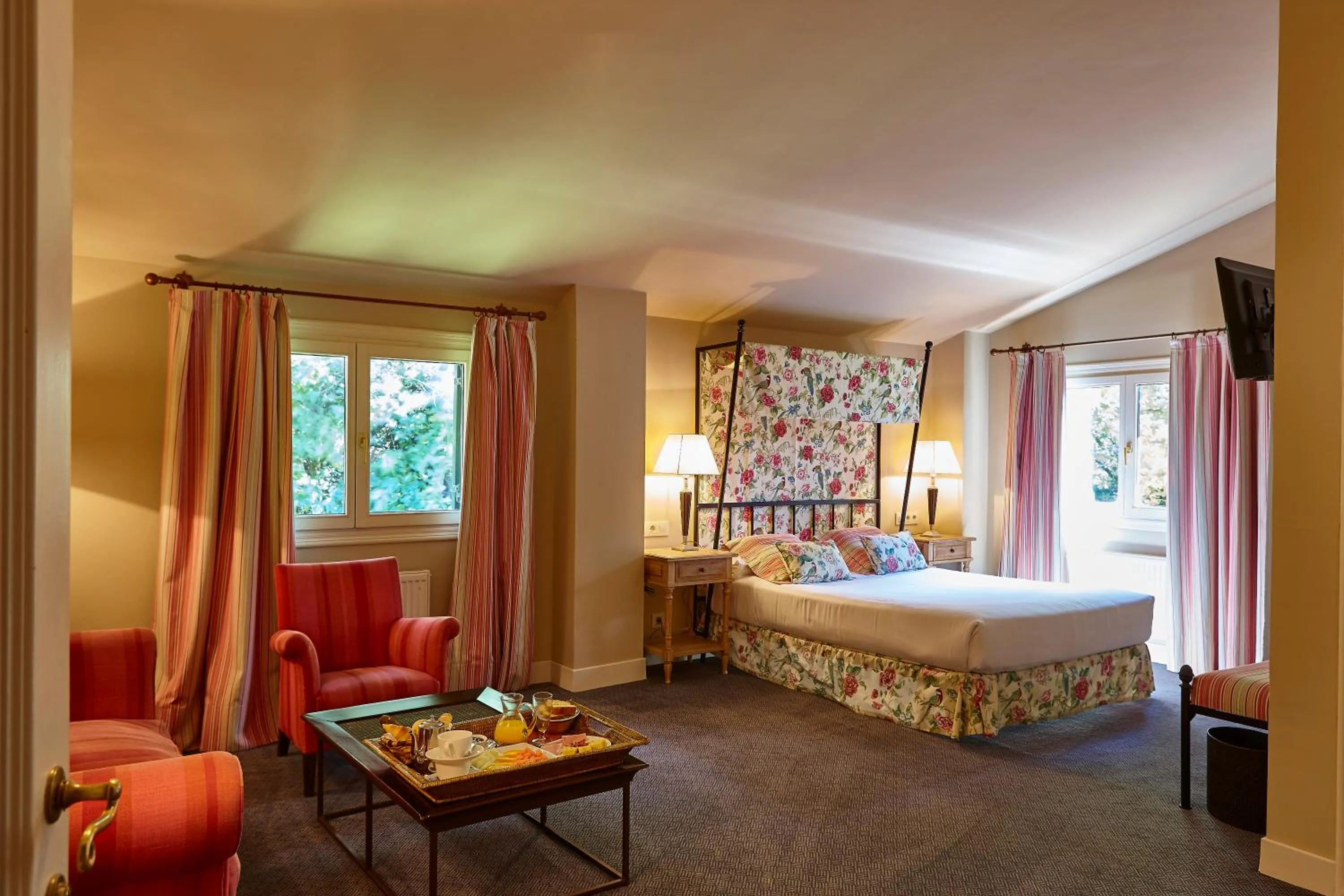 Bed in Hotel Zubieta