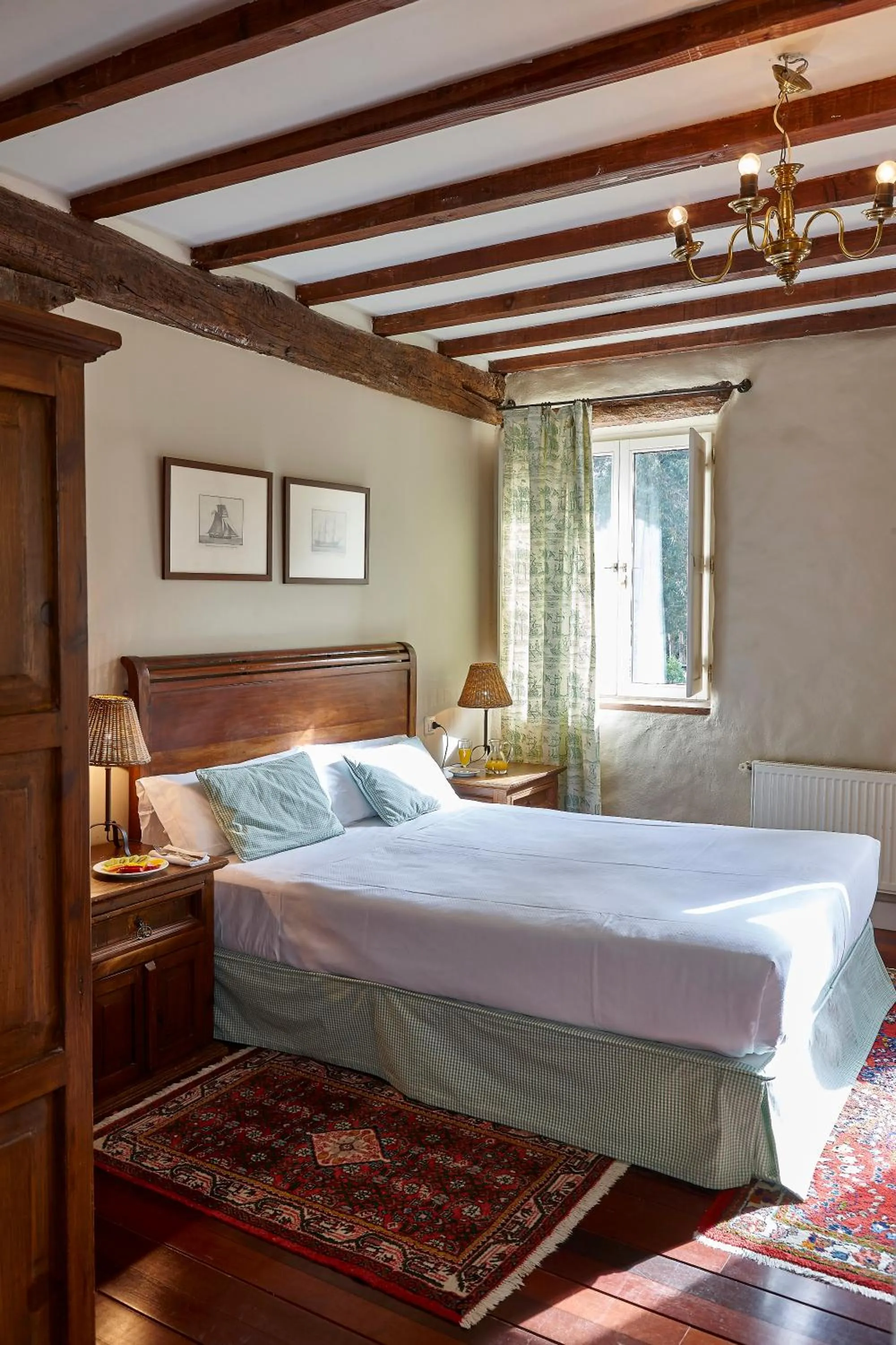 Bed in Hotel Zubieta