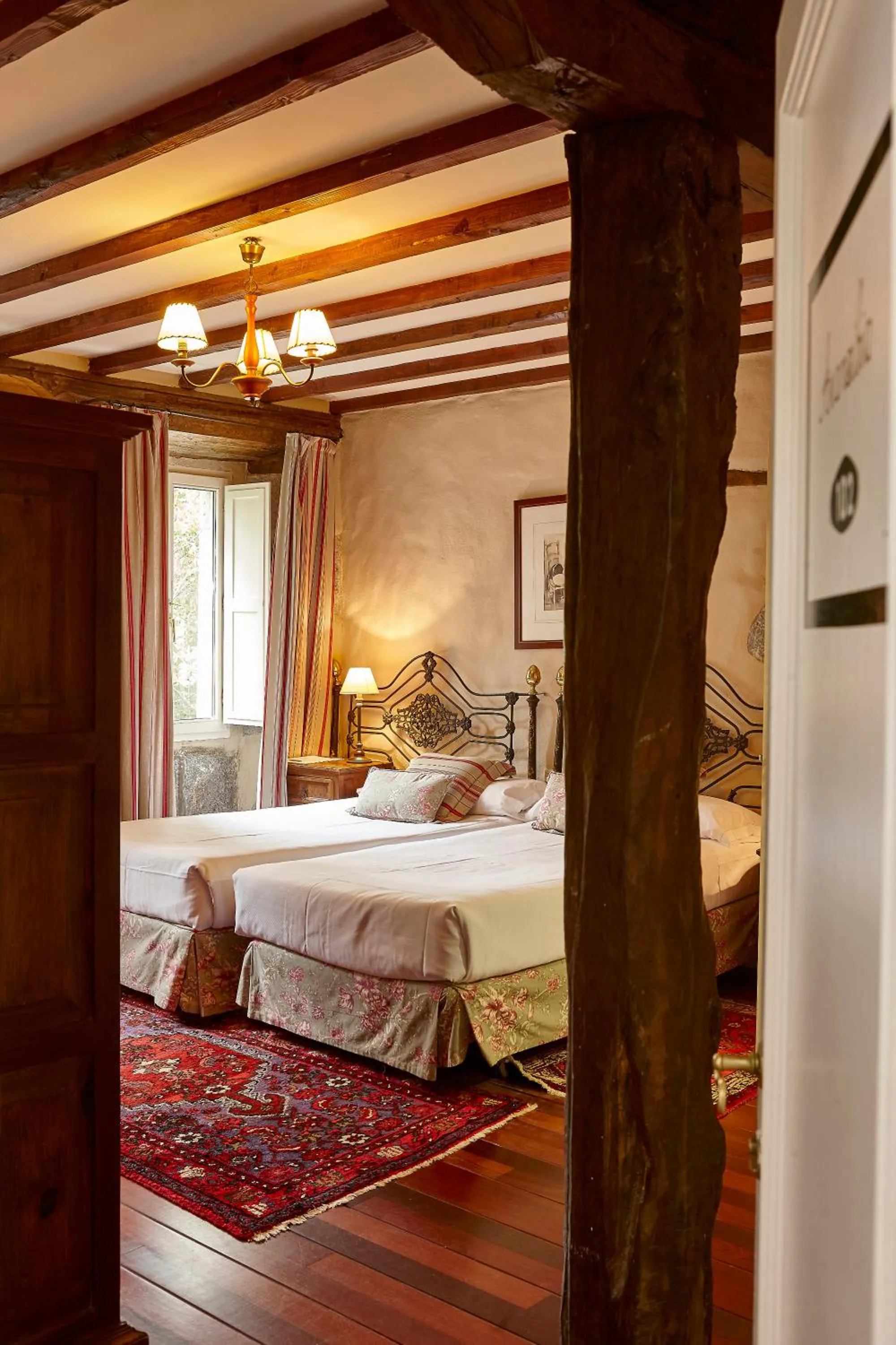 Bed in Hotel Zubieta