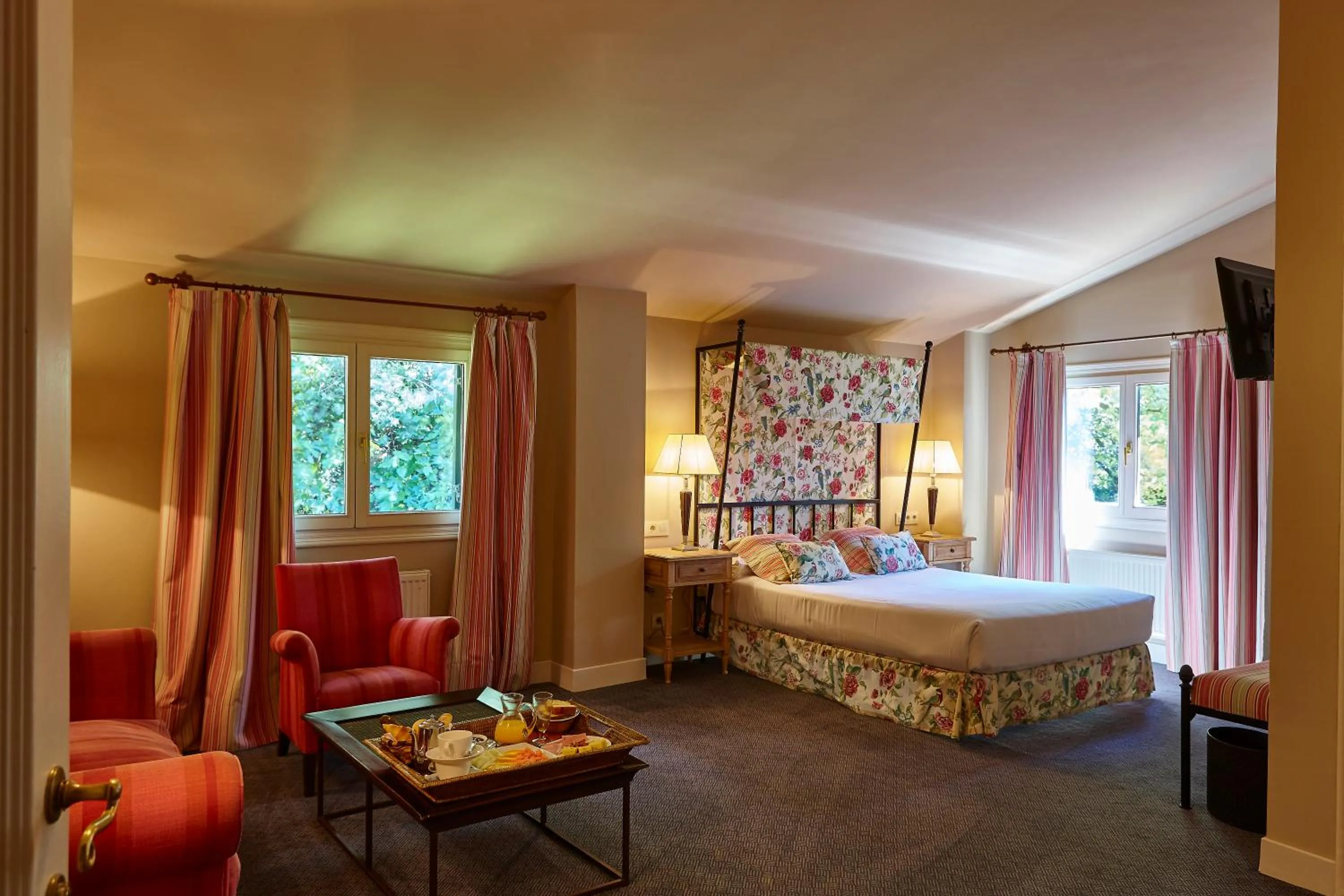 Bed in Hotel Zubieta