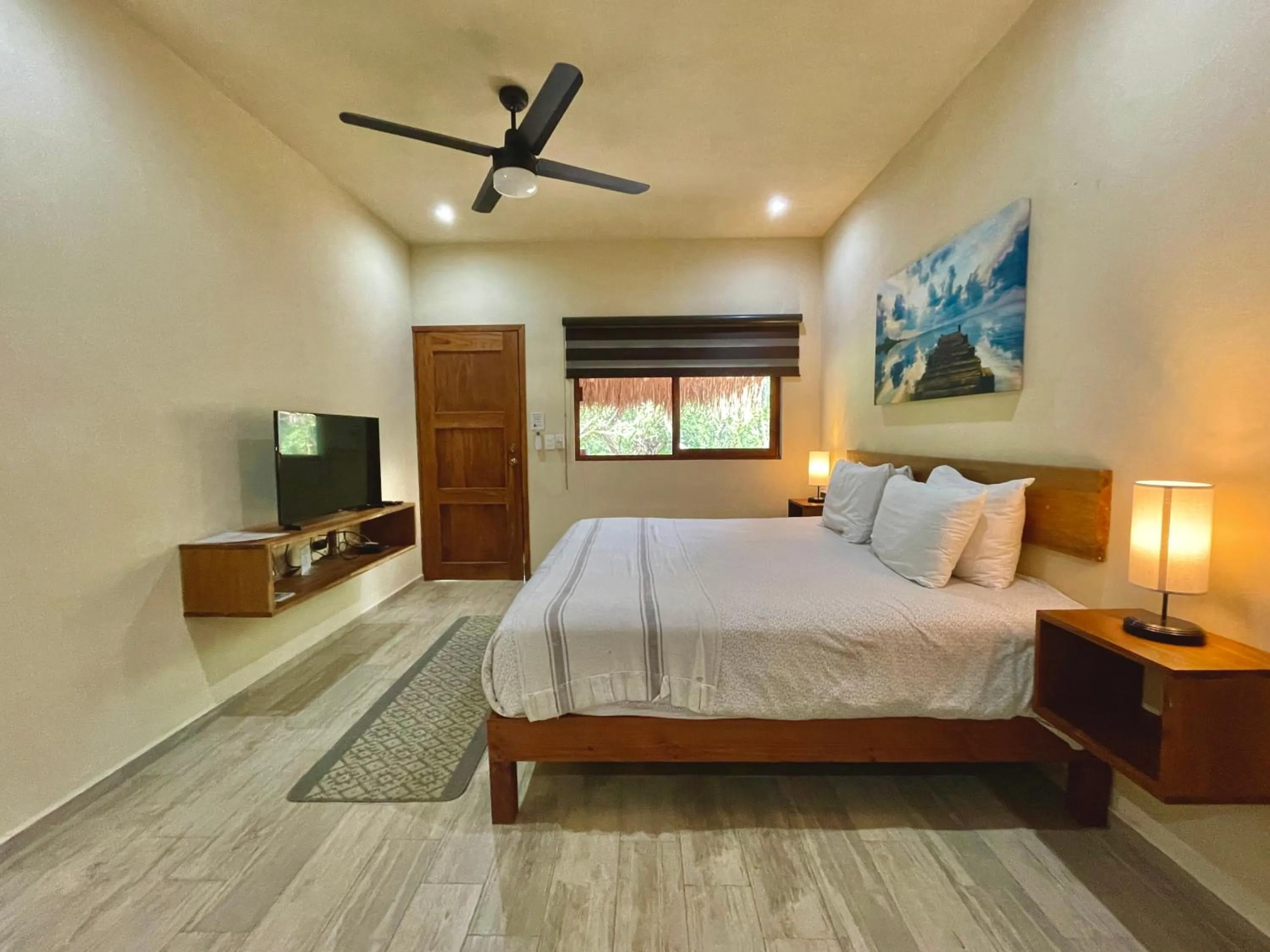 Bed in Aldea Xaan Ha Tulum