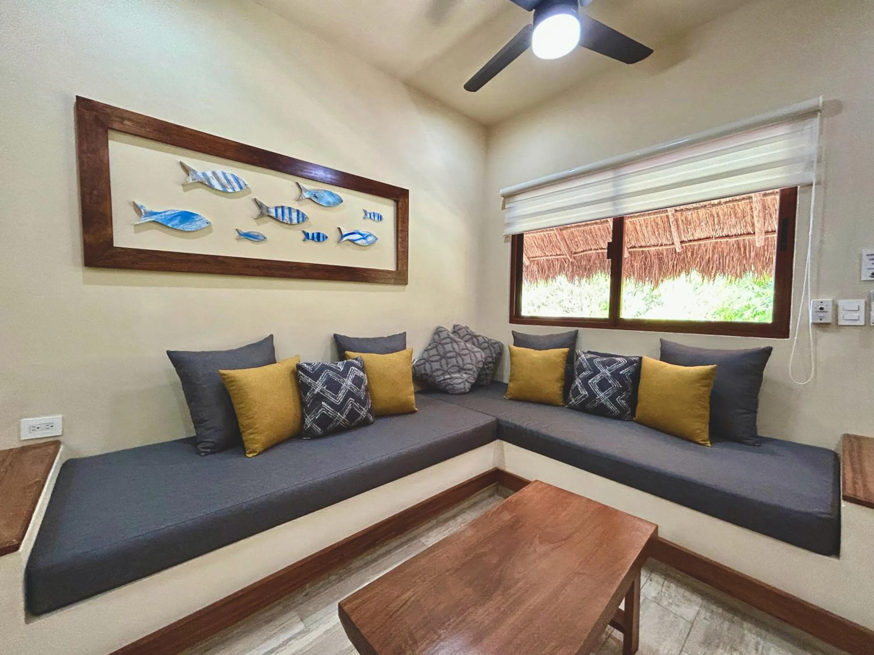 Living room in Aldea Xaan Ha Tulum