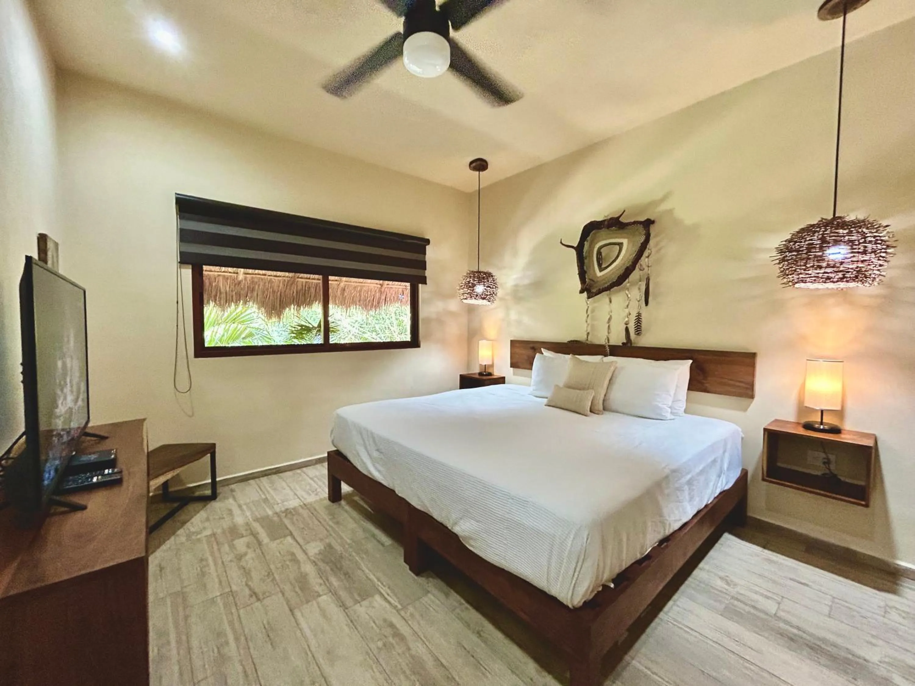 Bed in Aldea Xaan Ha Tulum