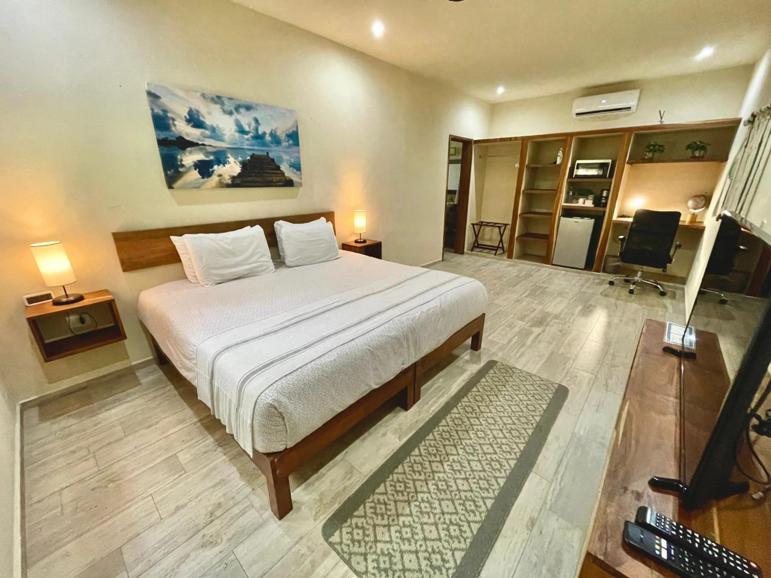 Bed in Aldea Xaan Ha Tulum