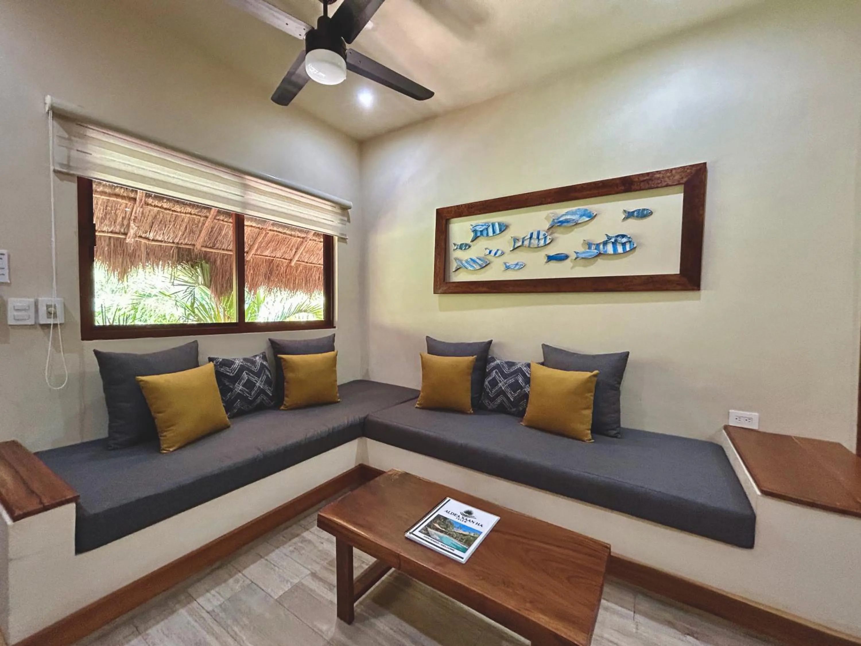 Living room in Aldea Xaan Ha Tulum