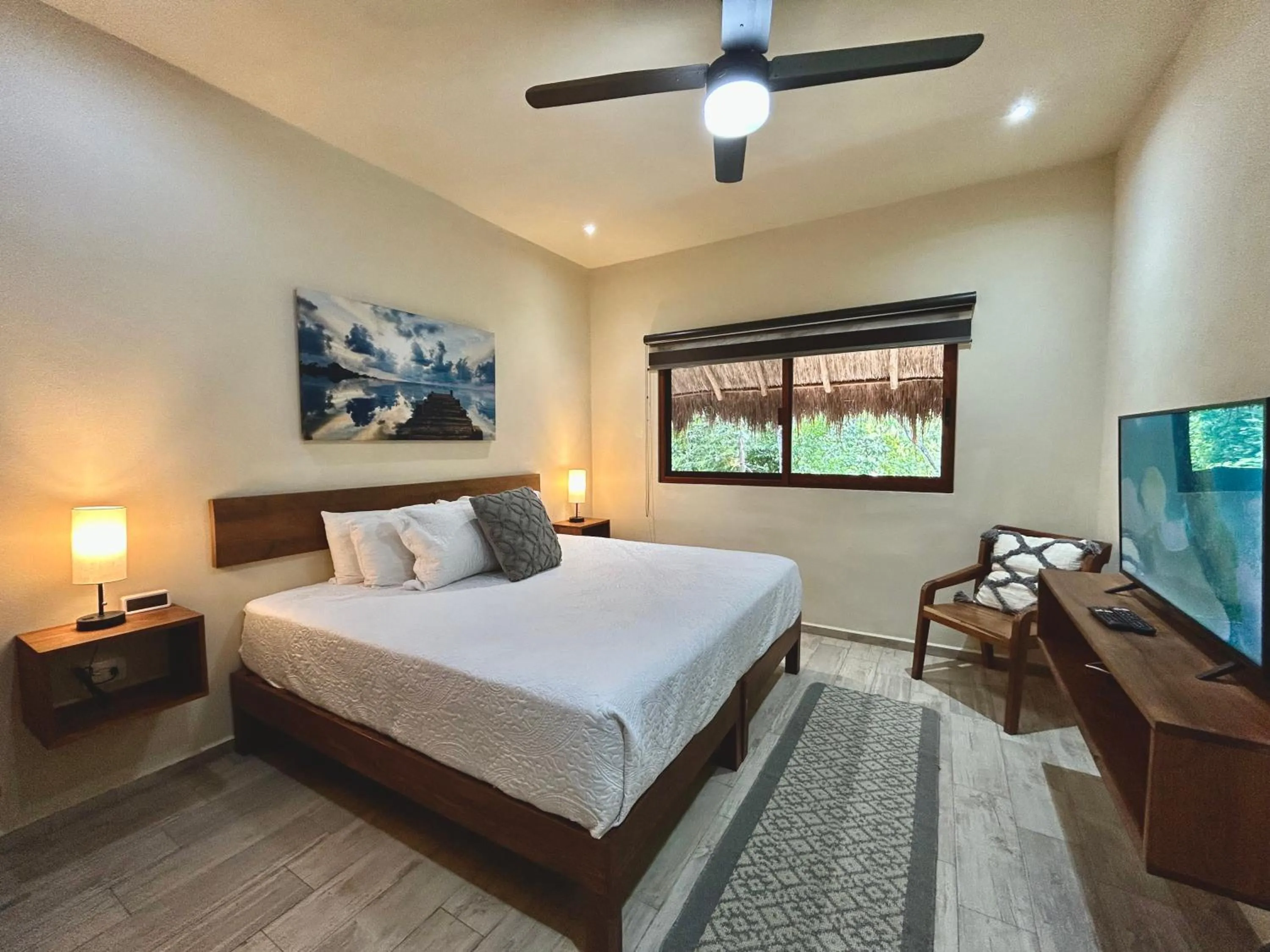 Bed in Aldea Xaan Ha Tulum