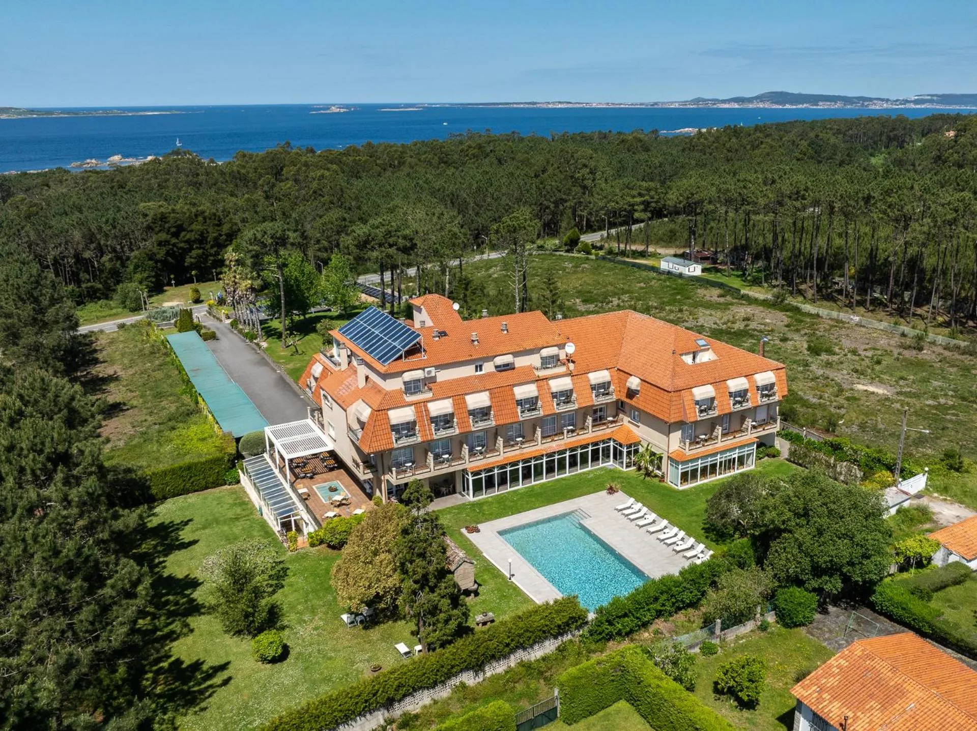 Bird's eye view in Hotel Spa Atlántico San Vicente do Mar