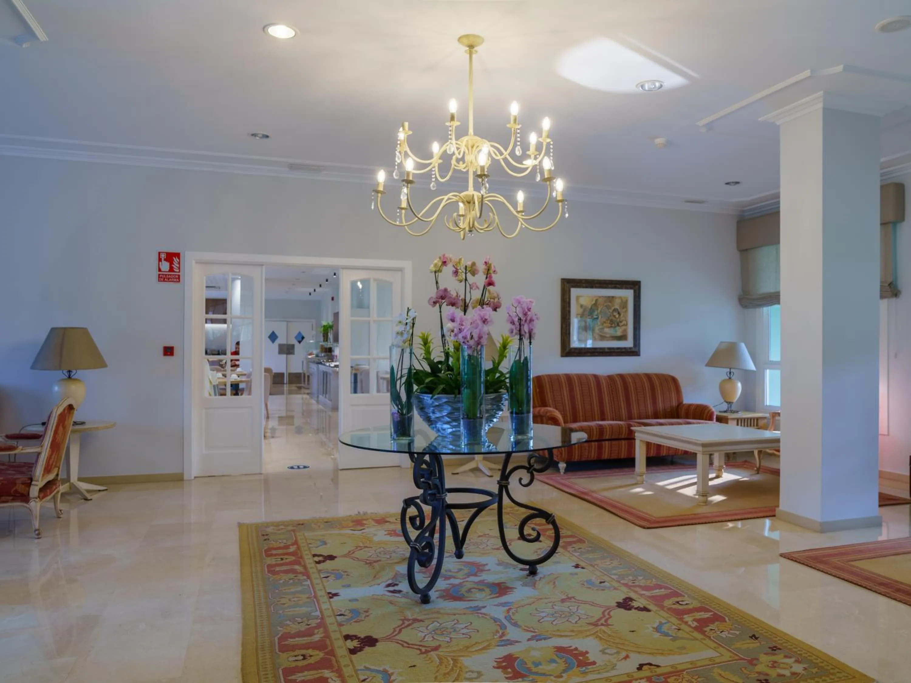 Living room in Hotel Spa Atlántico San Vicente do Mar