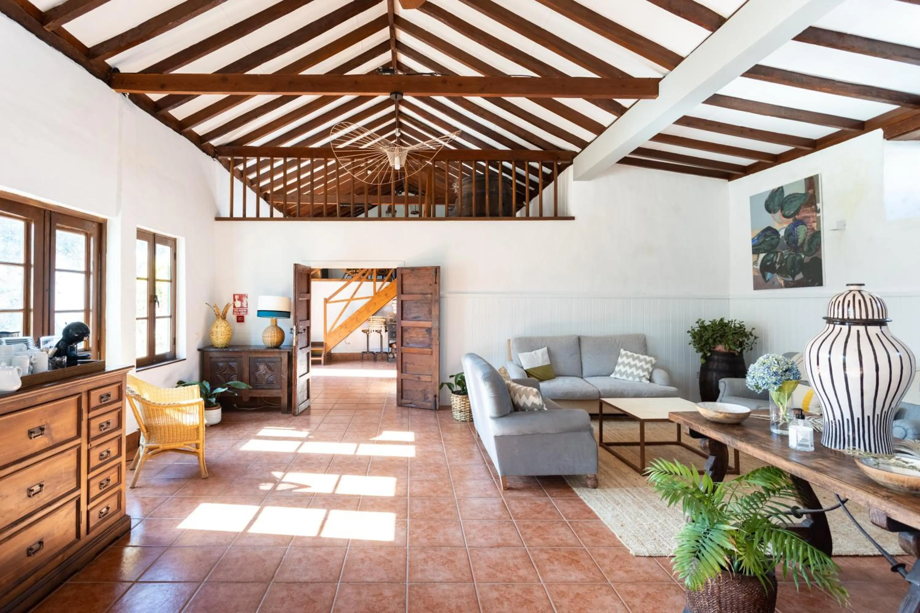 Living room in Hotel El Patio