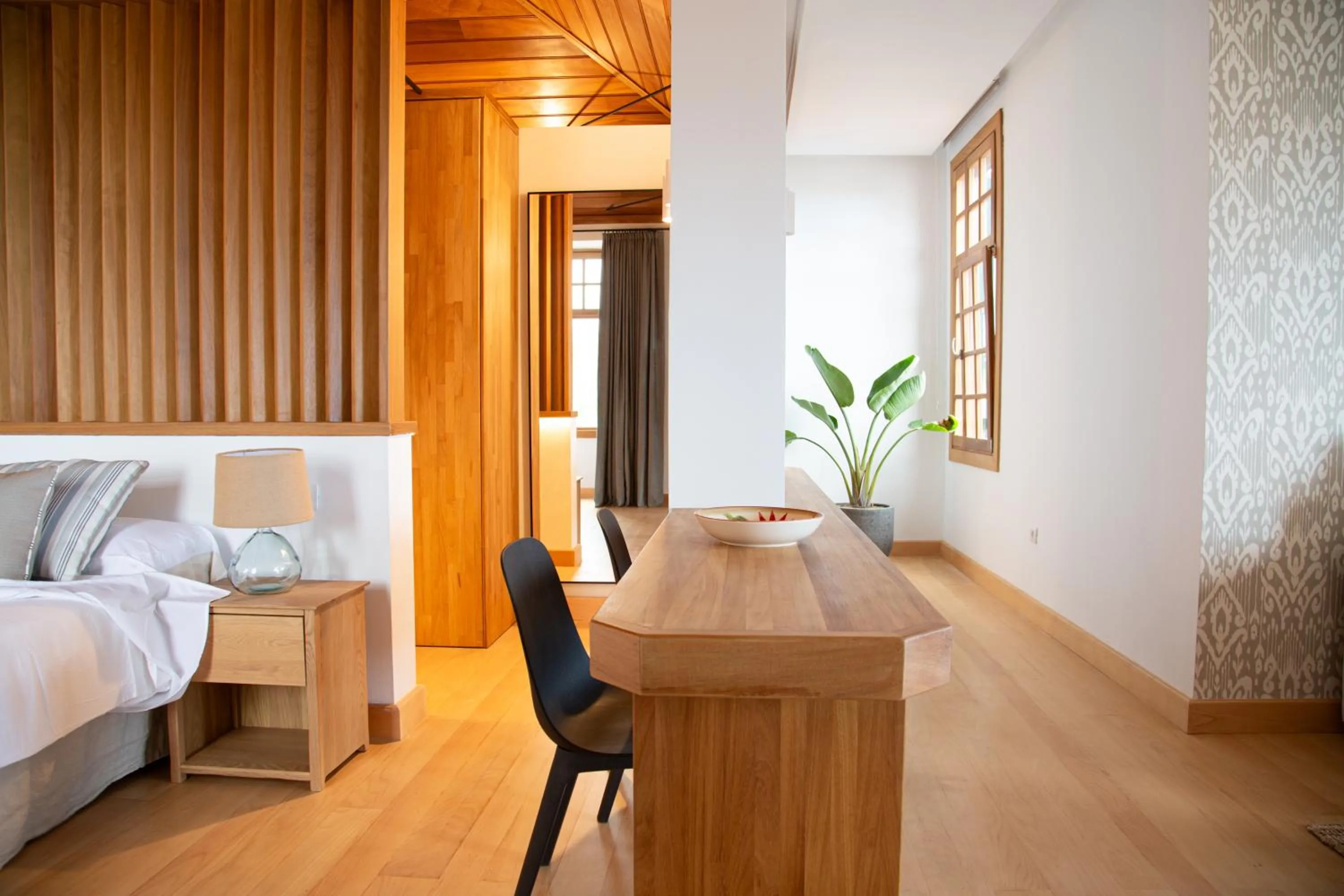 Dining area, Bed in Hotel El Patio