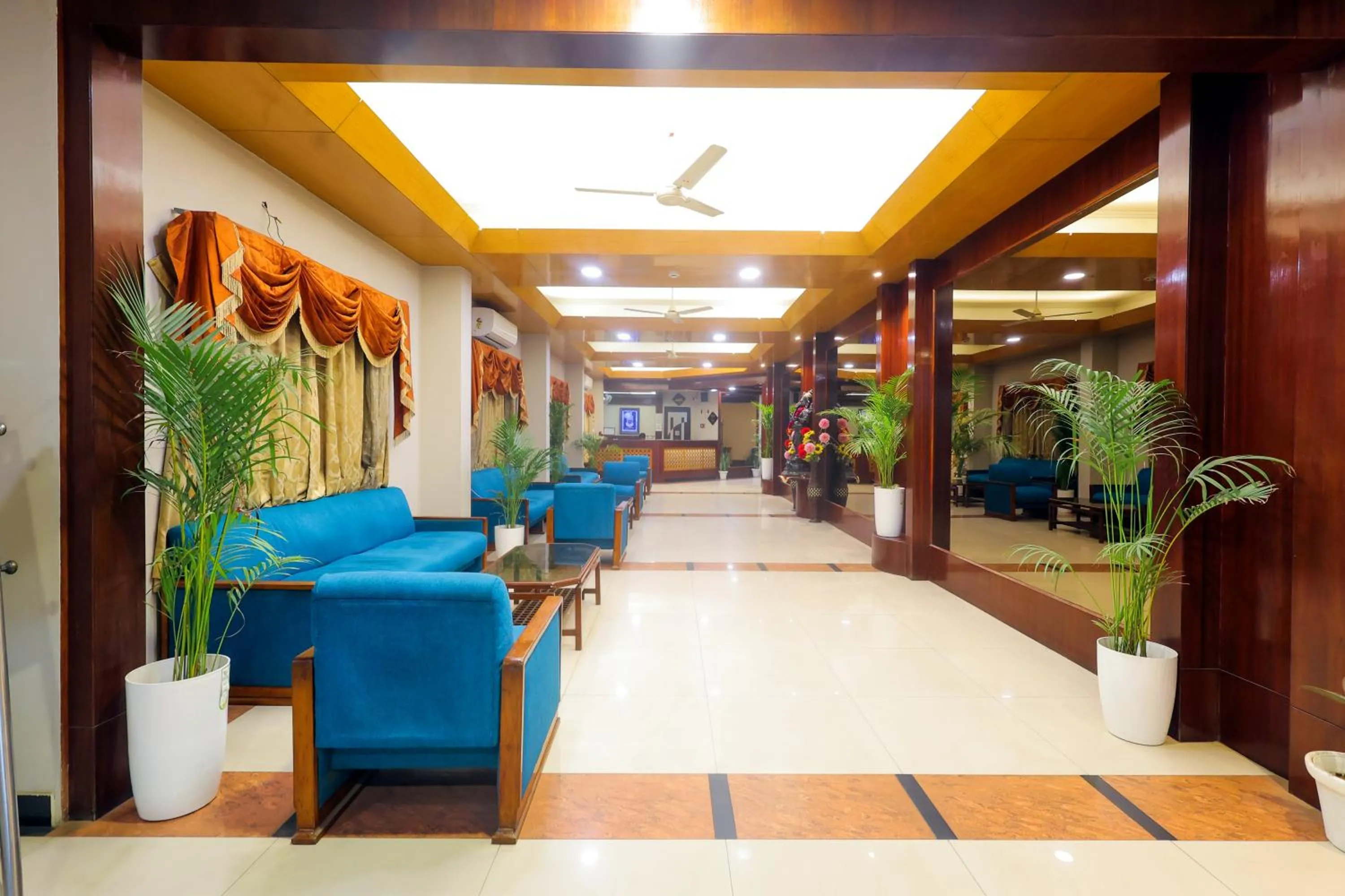 Seating area in Hotel Kant Palace