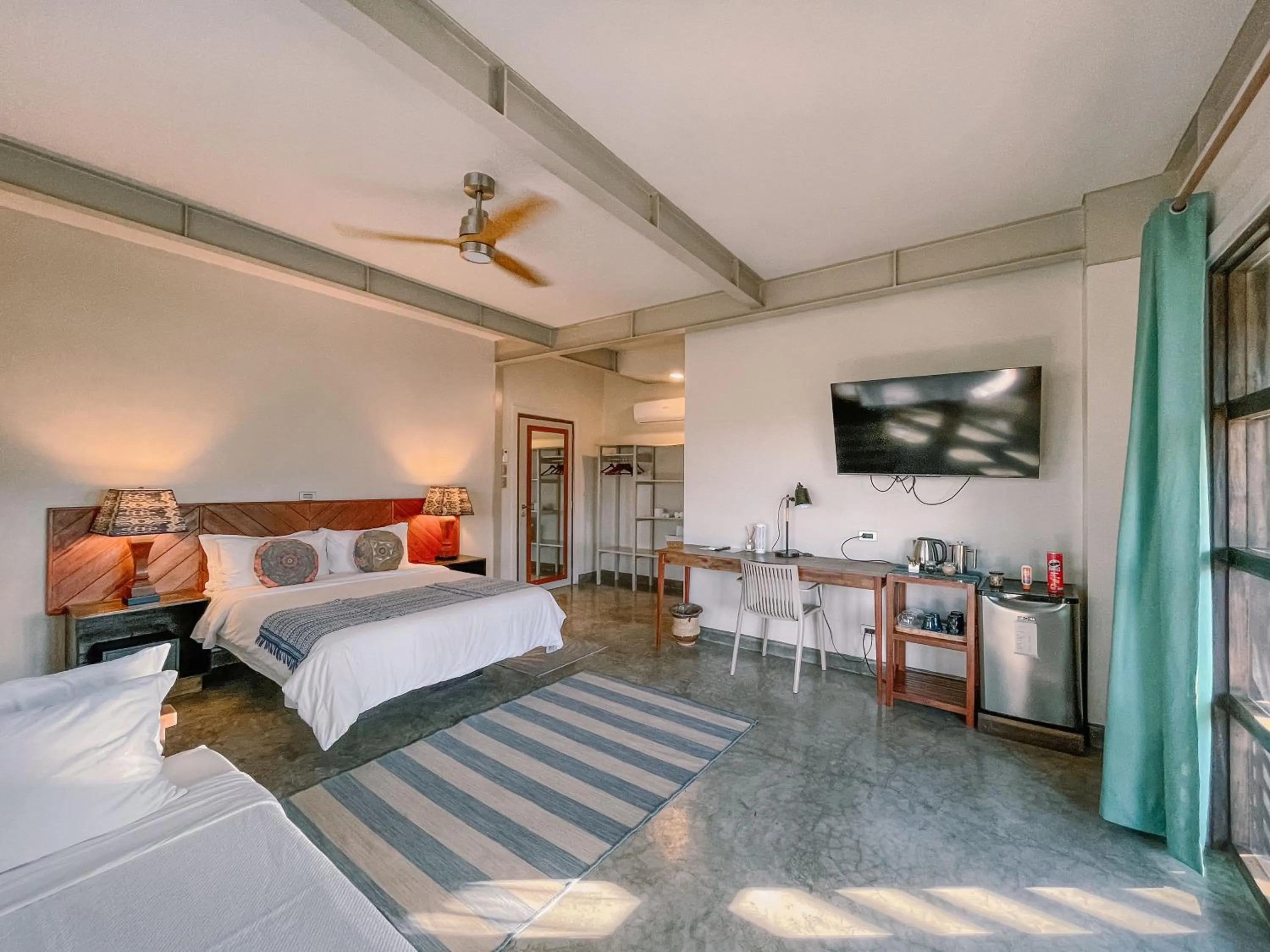 Bed in Kaimana Resort Siargao