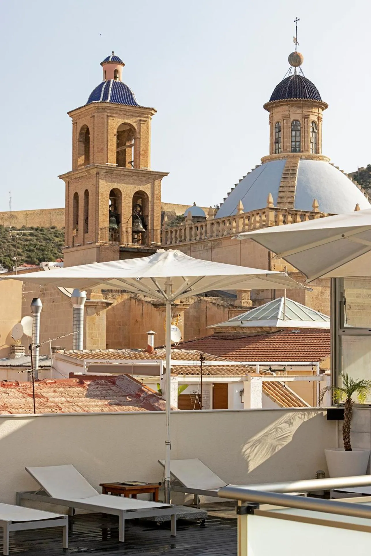 Solarium in Hospes Amérigo, Alicante, a Member of Design Hotels