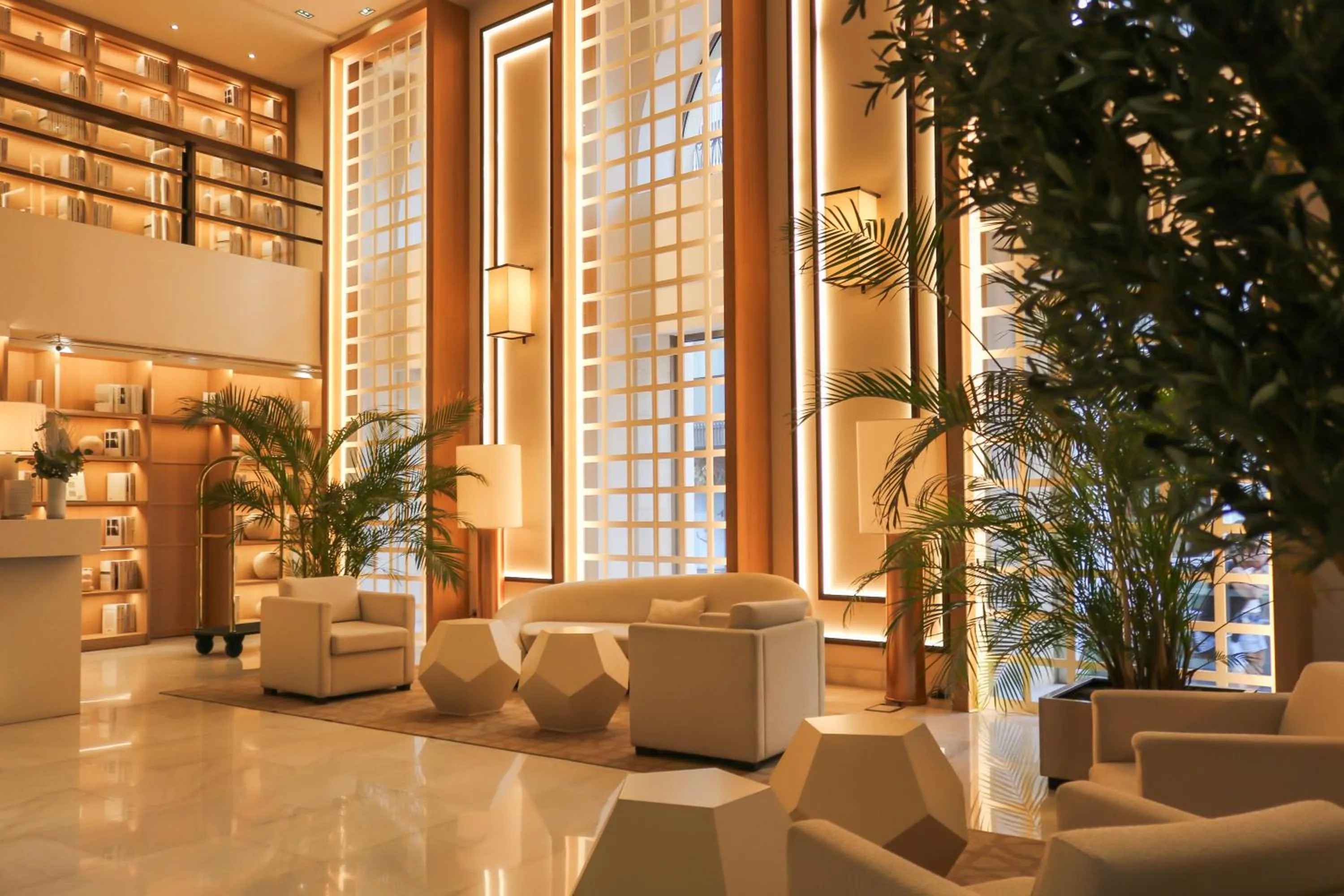 Lobby or reception in Hospes Amérigo, Alicante, a Member of Design Hotels