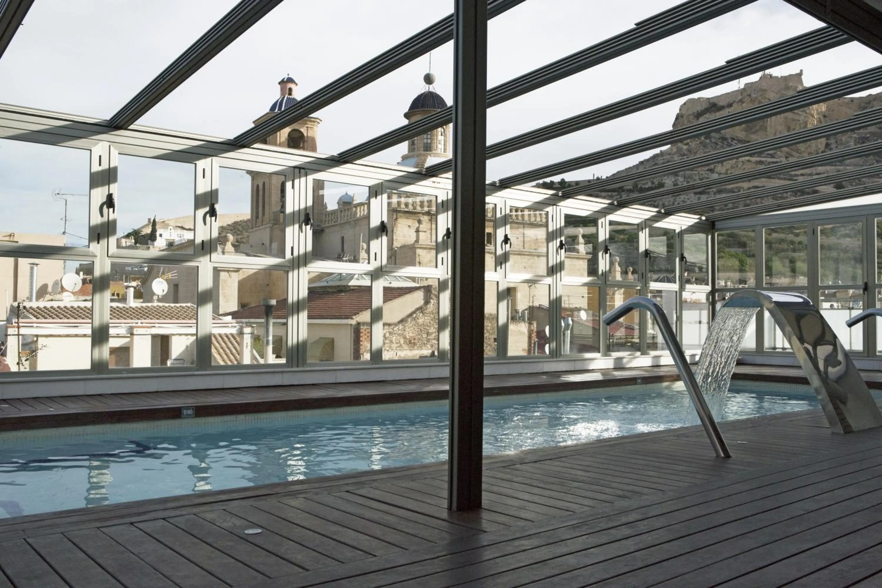 Solarium in Hospes Amérigo, Alicante, a Member of Design Hotels
