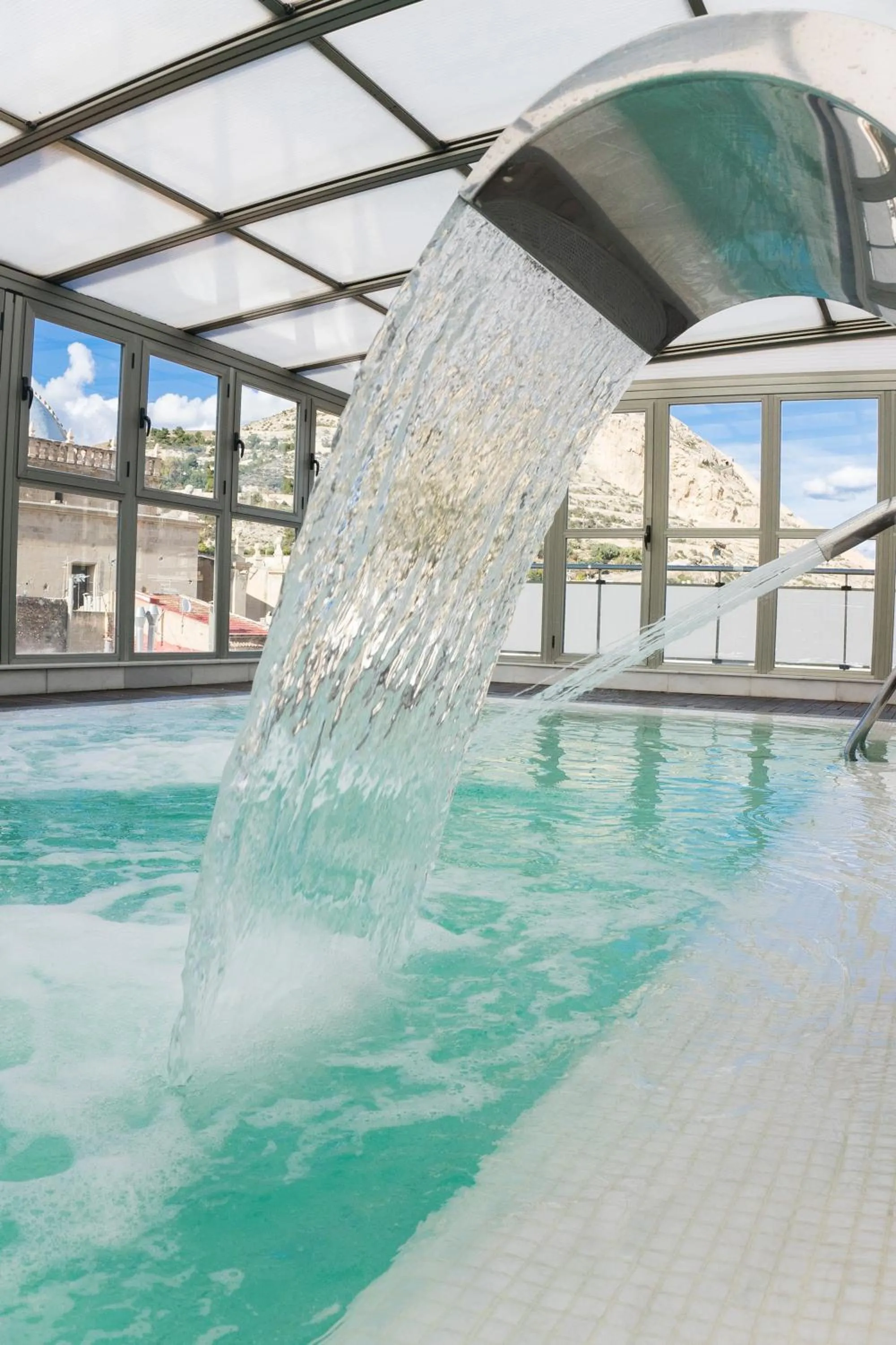 Swimming pool in Hospes Amérigo, Alicante, a Member of Design Hotels