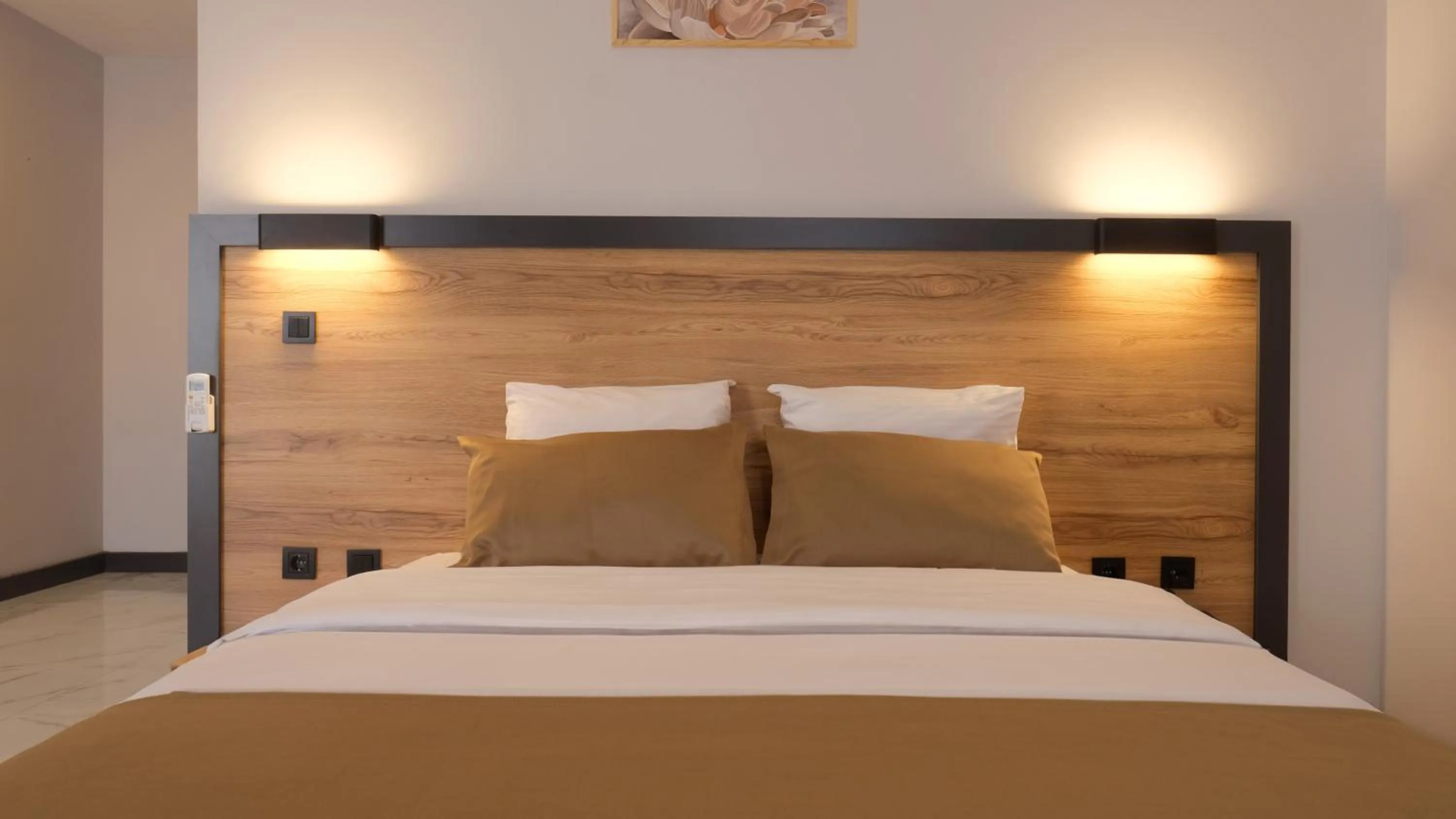 Bed in Sirius Hotel Deluxe