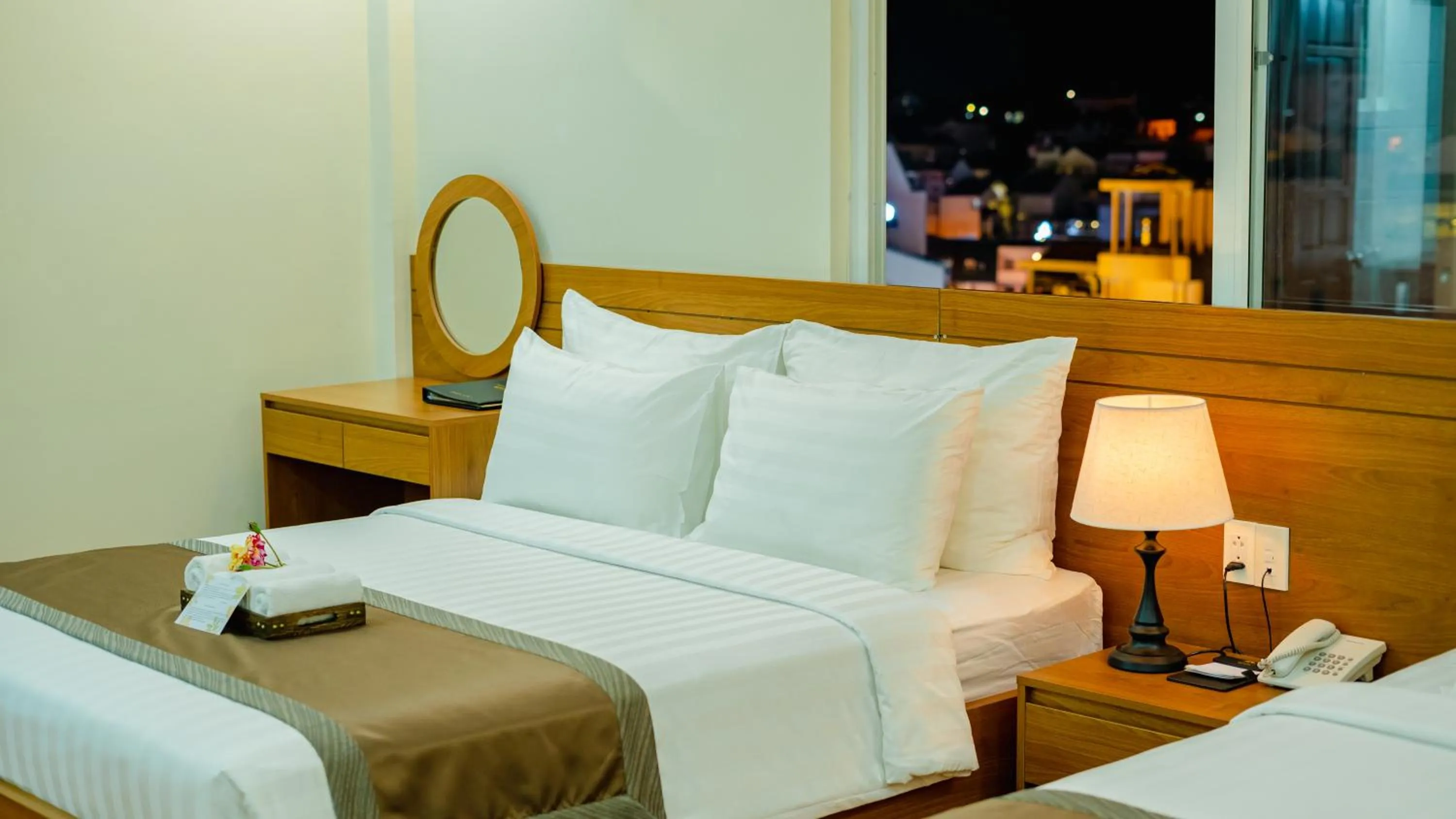 Bed in Bombo DaLat Hotel