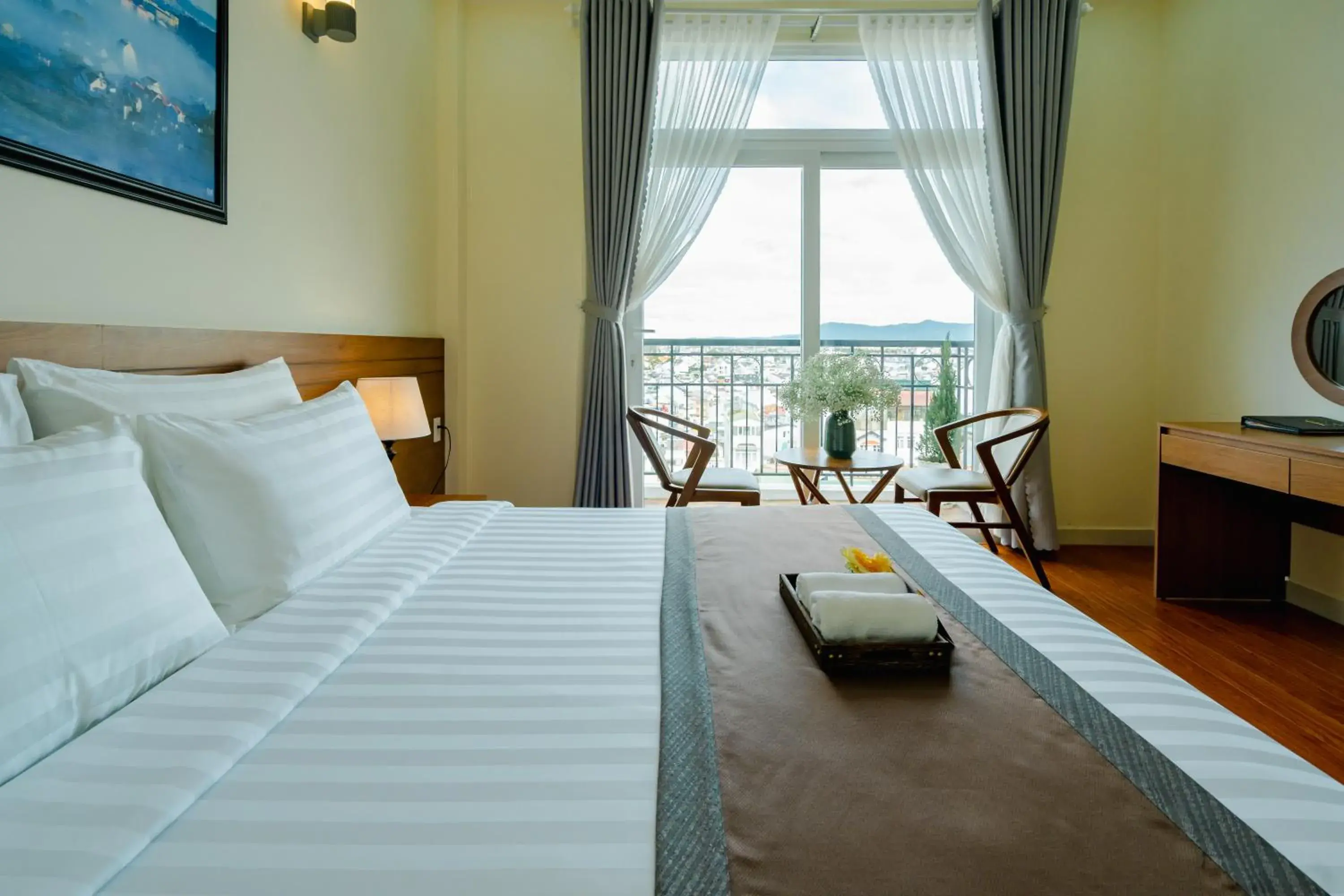 Double Room with Balcony - single occupancy in Bombo DaLat Hotel Double Room with Balcony - single occupancy in Bombo DaLat Hotel