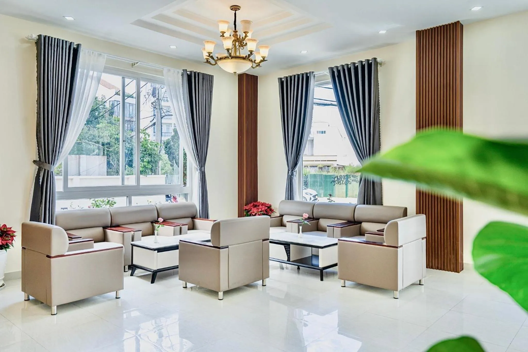 Lobby or reception in Bombo DaLat Hotel