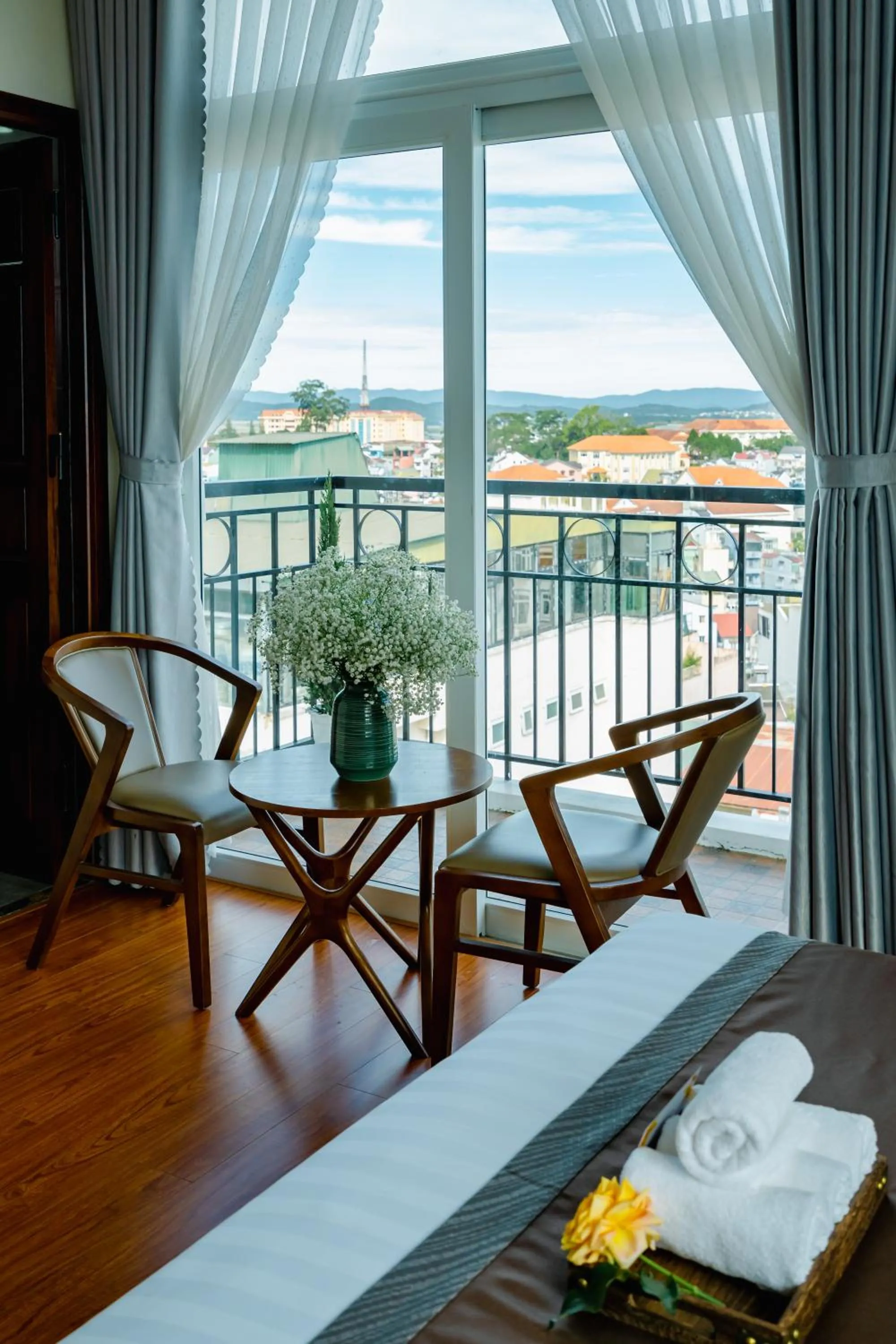 Property building in Bombo DaLat Hotel