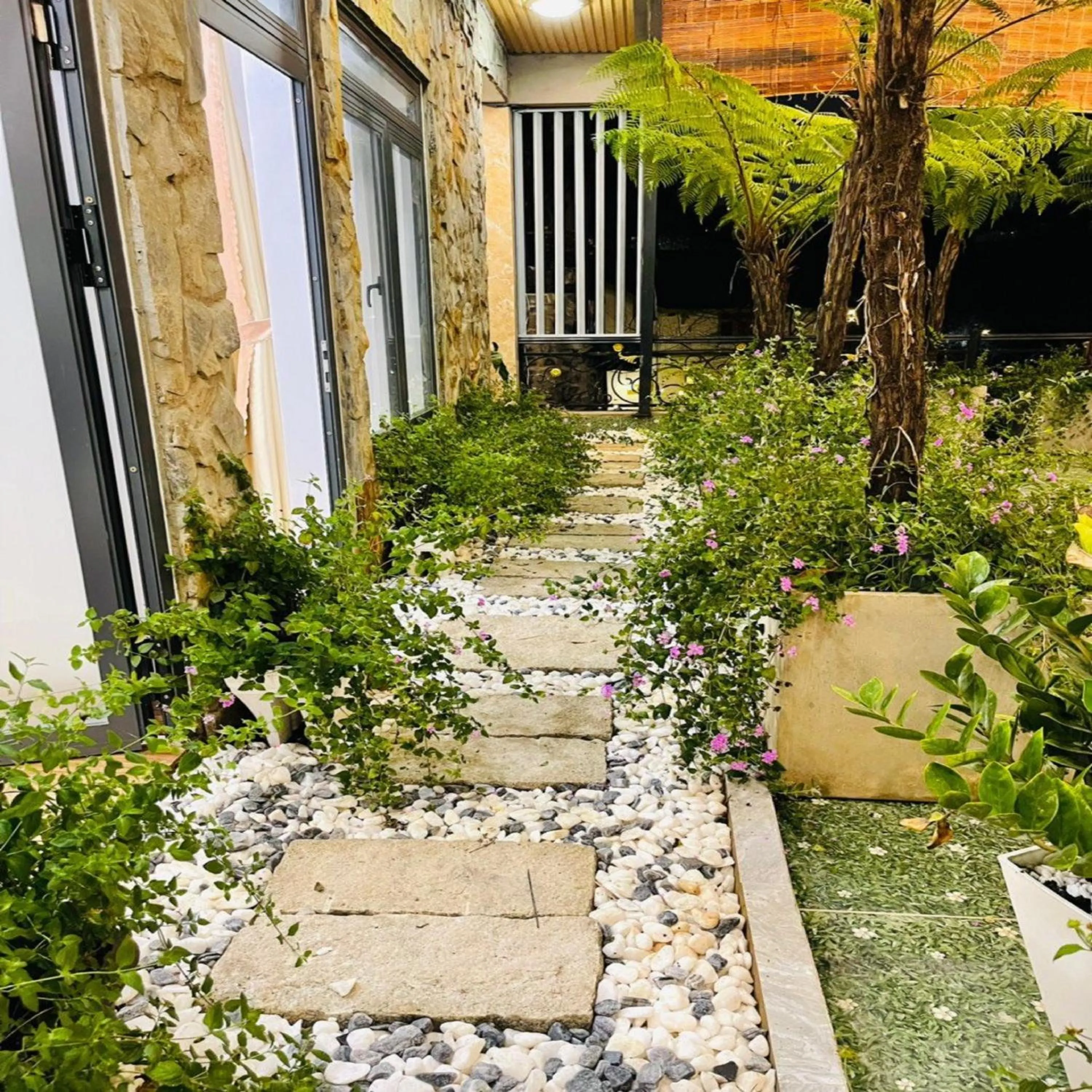 Garden in Pine Forest House Dalat