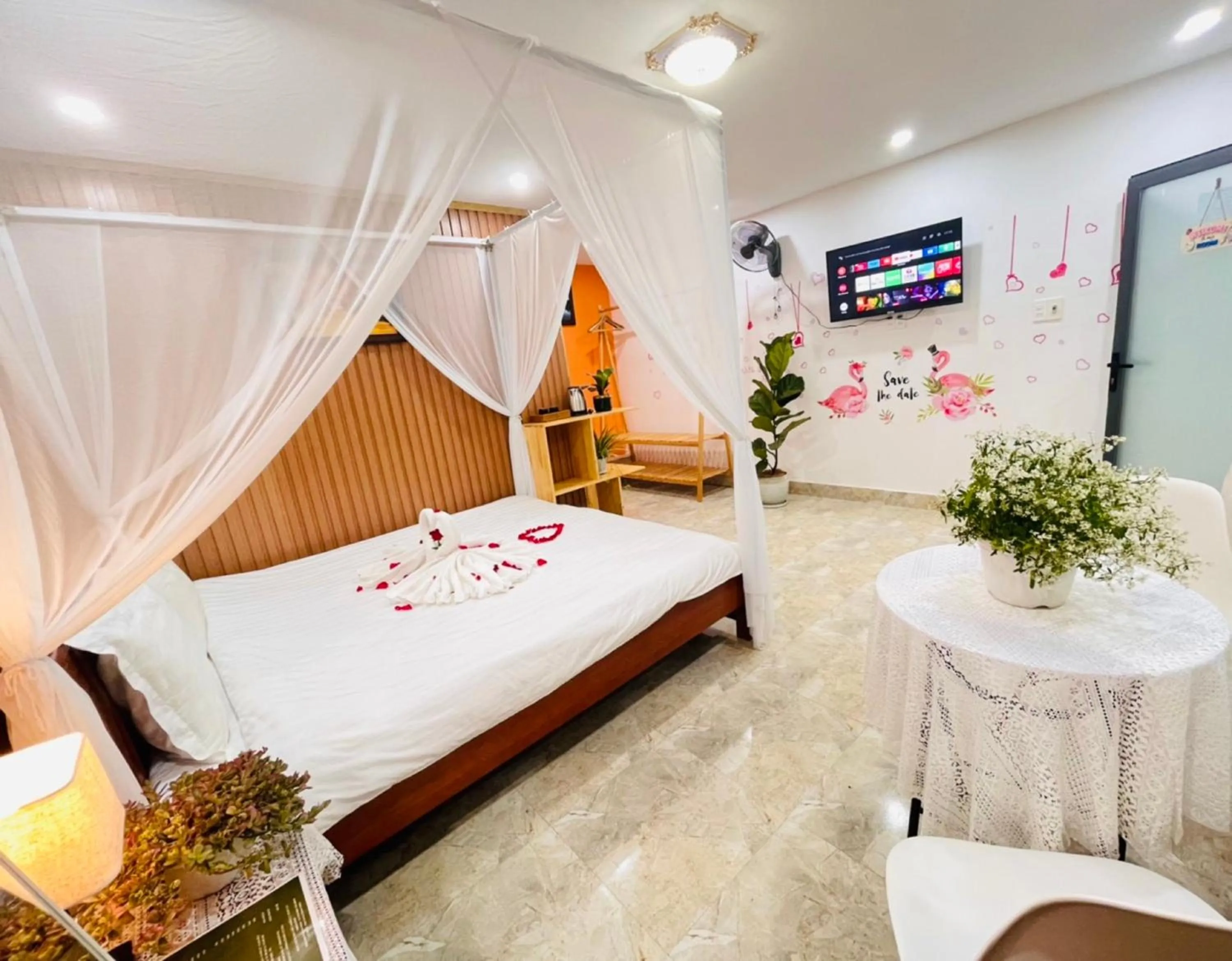 Bedroom, Bed in Pine Forest House Dalat