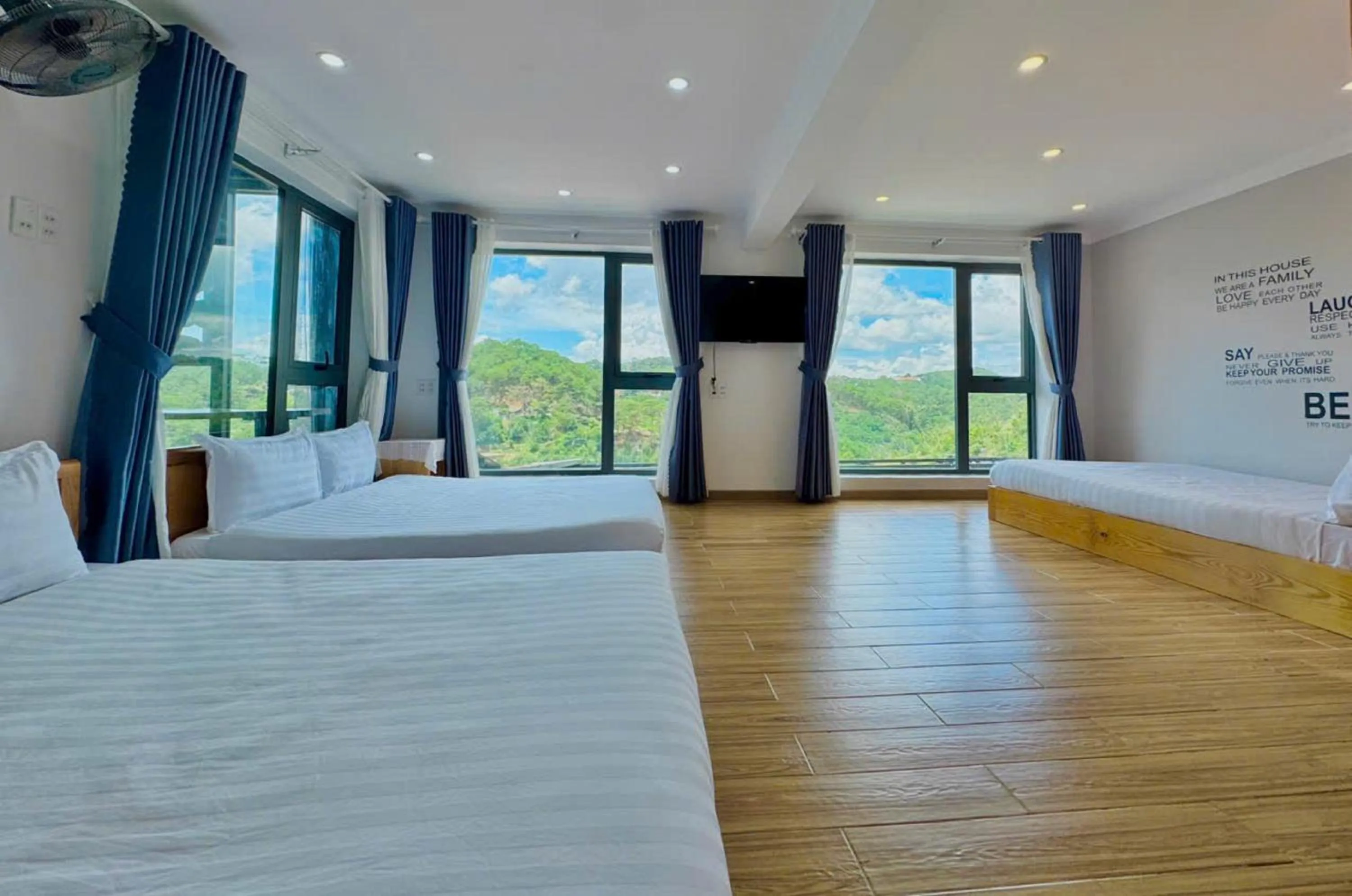 Bedroom, Bed in Pine Forest House Dalat