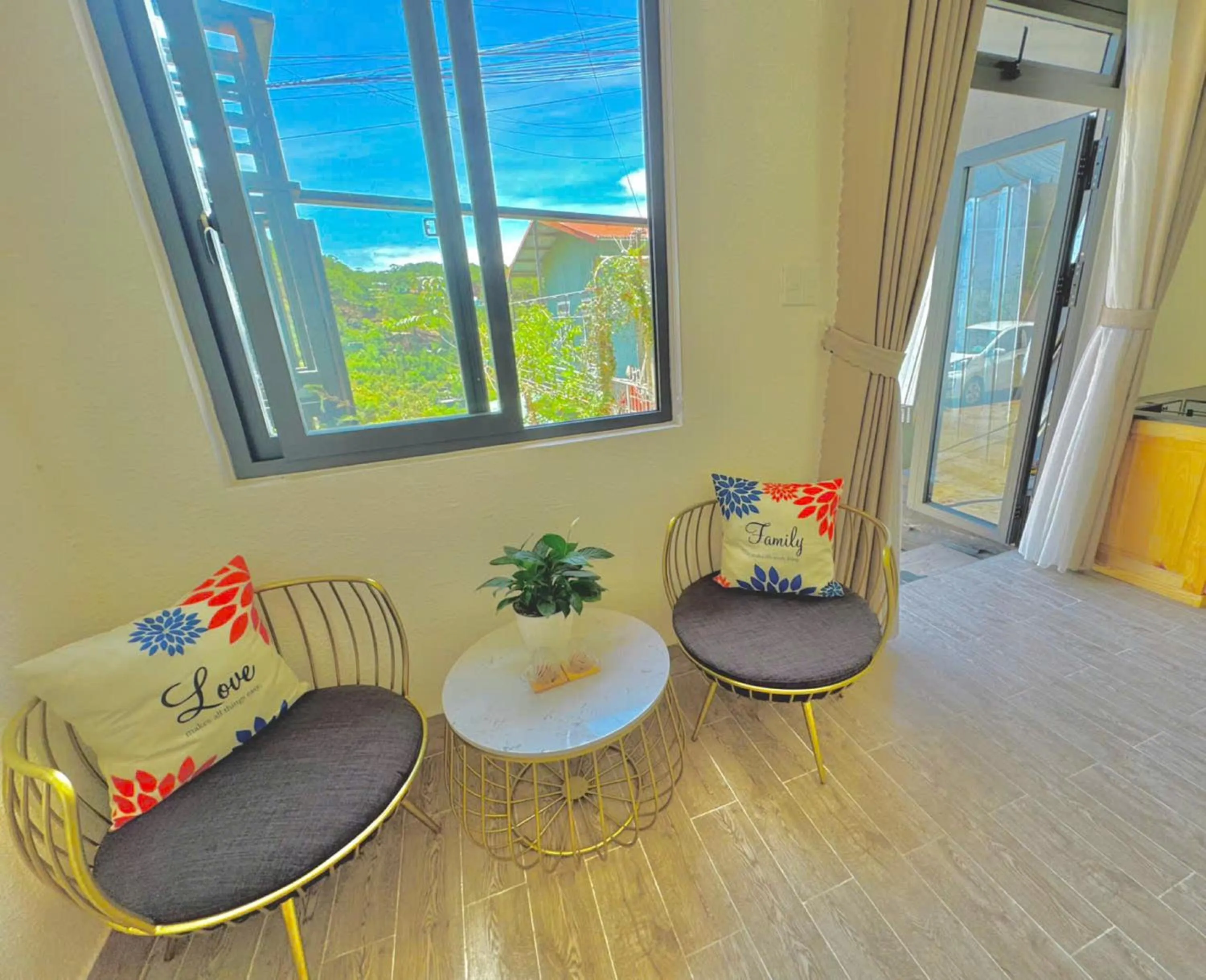 Living room in Pine Forest House Dalat