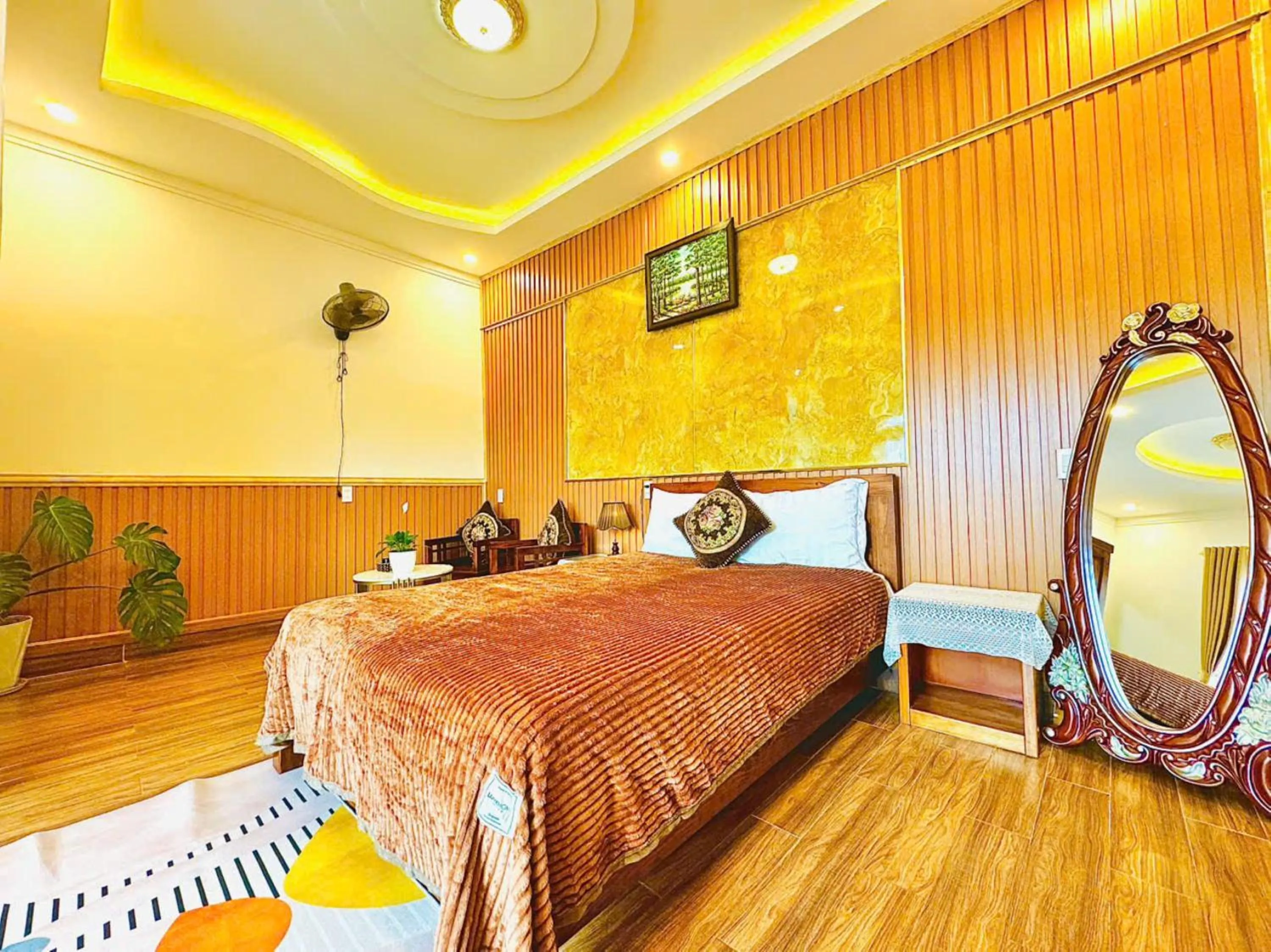 Photo of the whole room, Bed in Pine Forest House Dalat