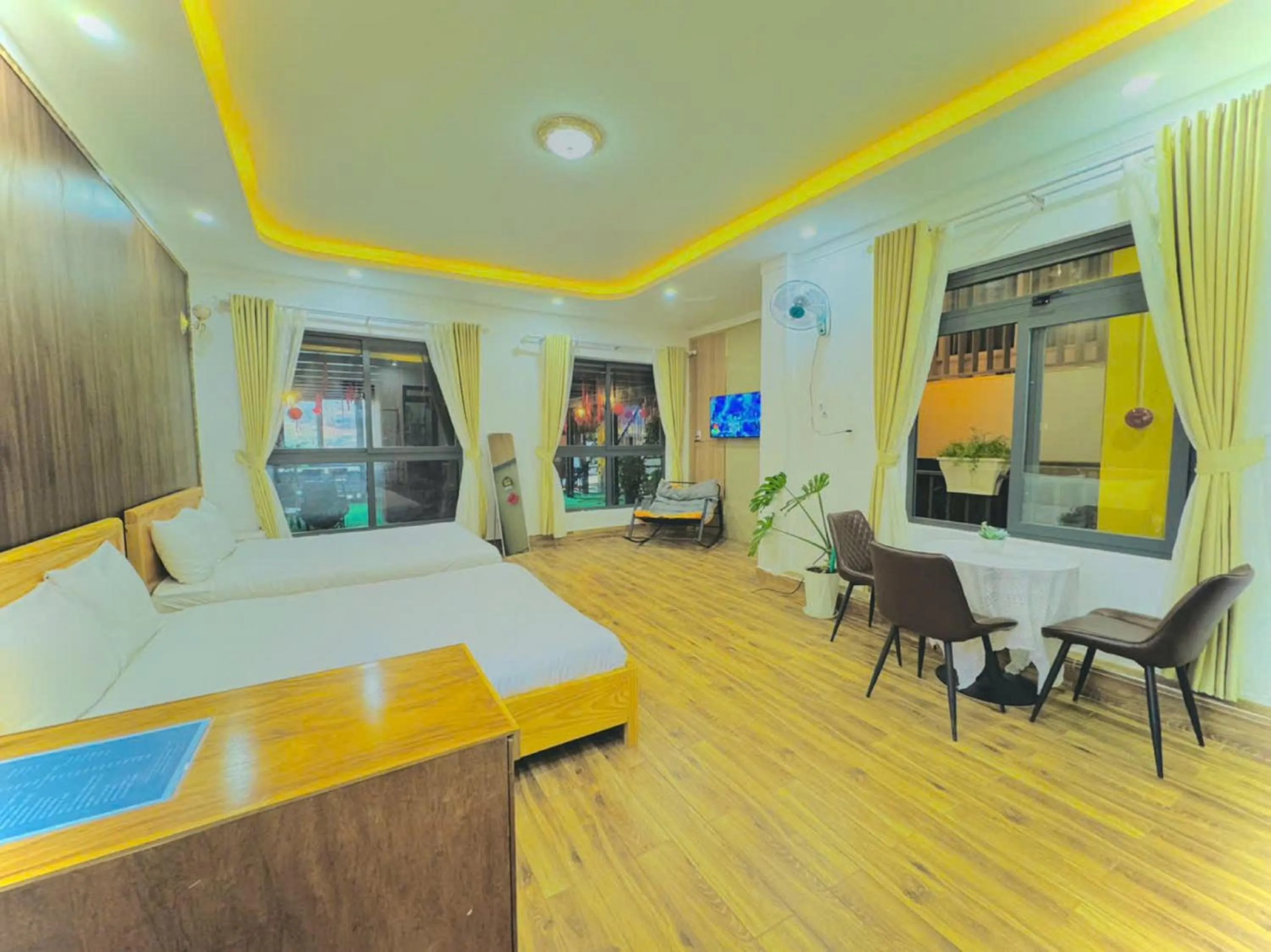 Bedroom, Bed in Pine Forest House Dalat