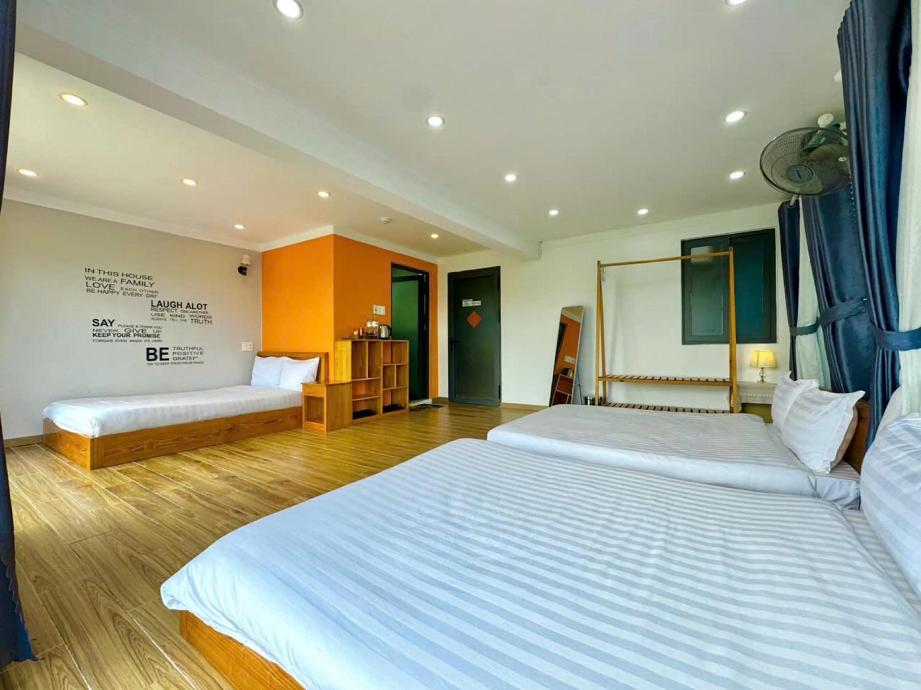 Bed in Pine Forest House Dalat