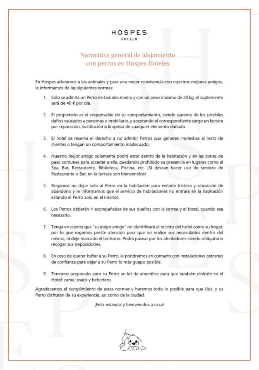 Pets in Hospes Maricel y Spa, Palma de Mallorca, a Member of Design Hotels