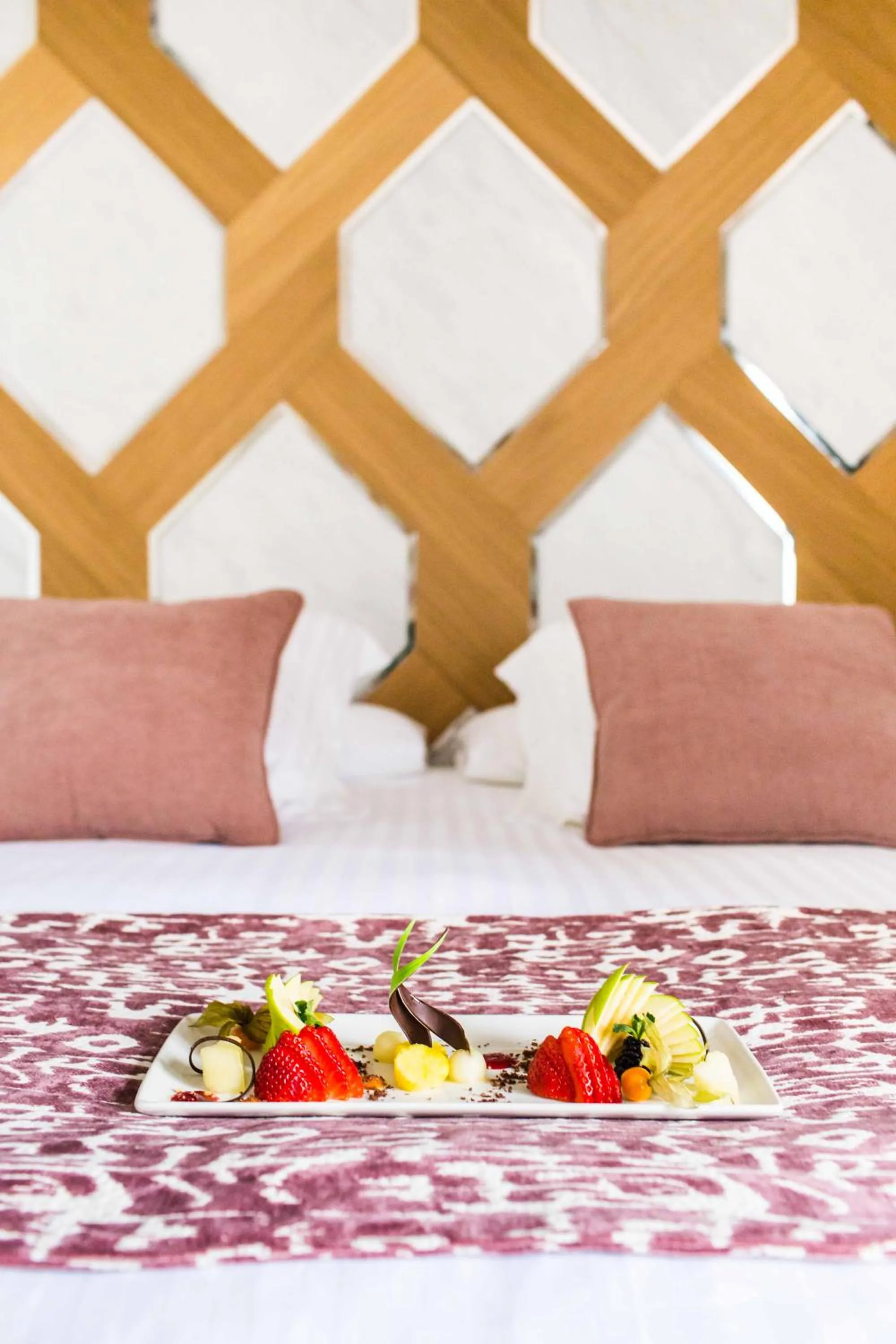 Bed in Hospes Maricel y Spa, Palma de Mallorca, a Member of Design Hotels