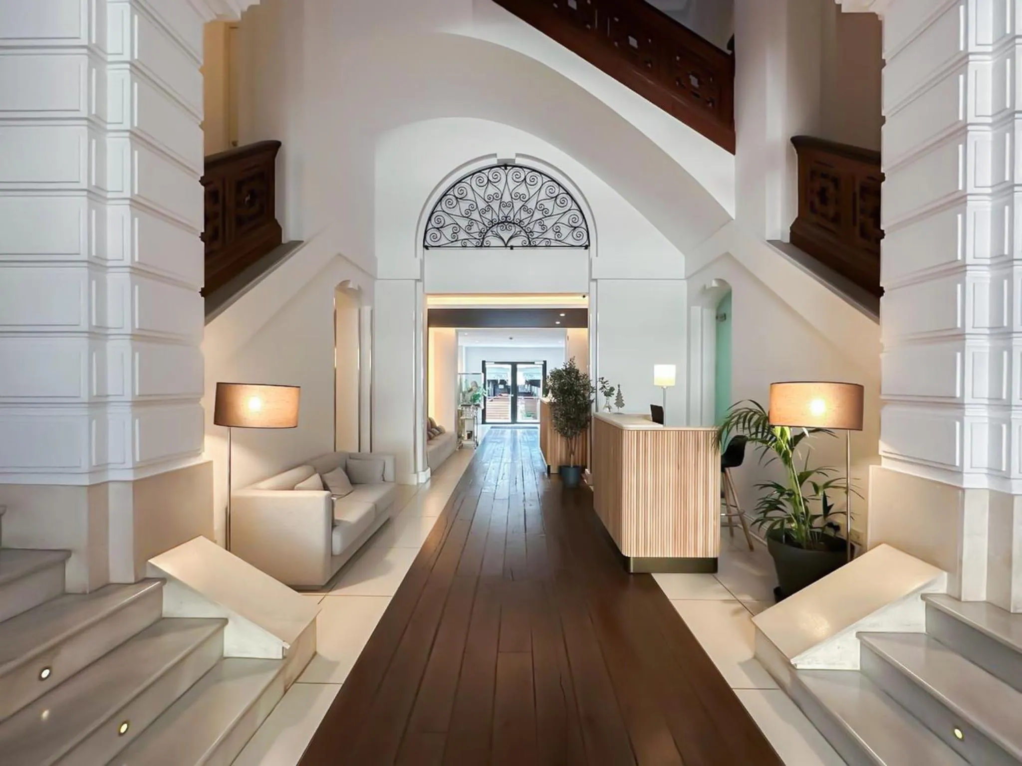 Lobby or reception in Hospes Palau de La Mar, Valencia, a Member of Design Hotels