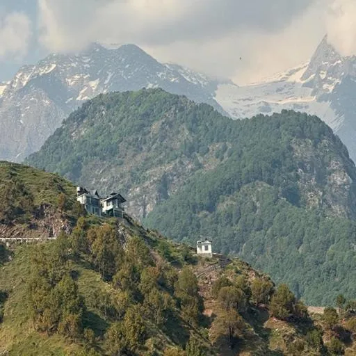 Mountain view in Snow Biscuit Mountain Resort