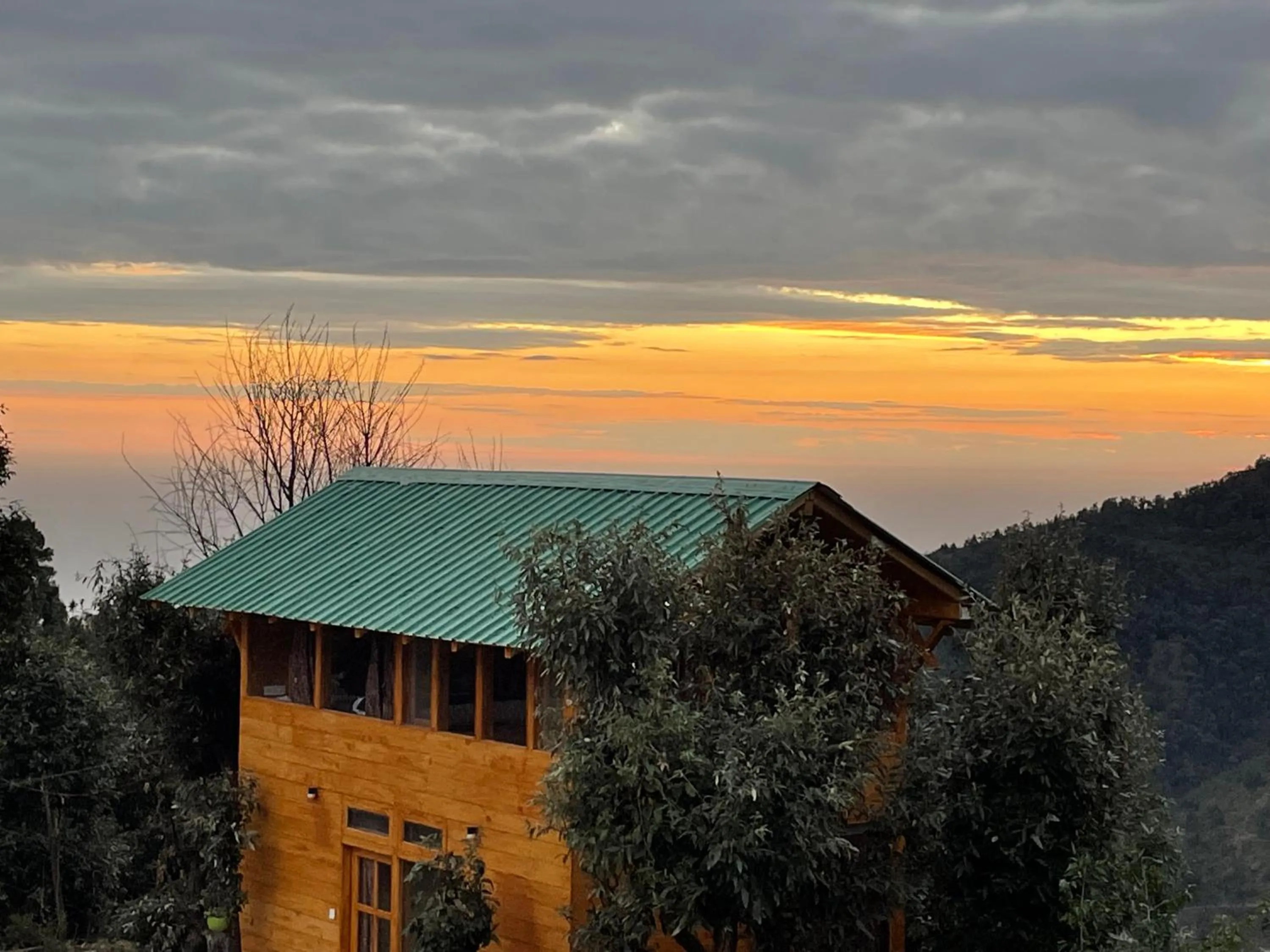 Sunset in Bagar Trails