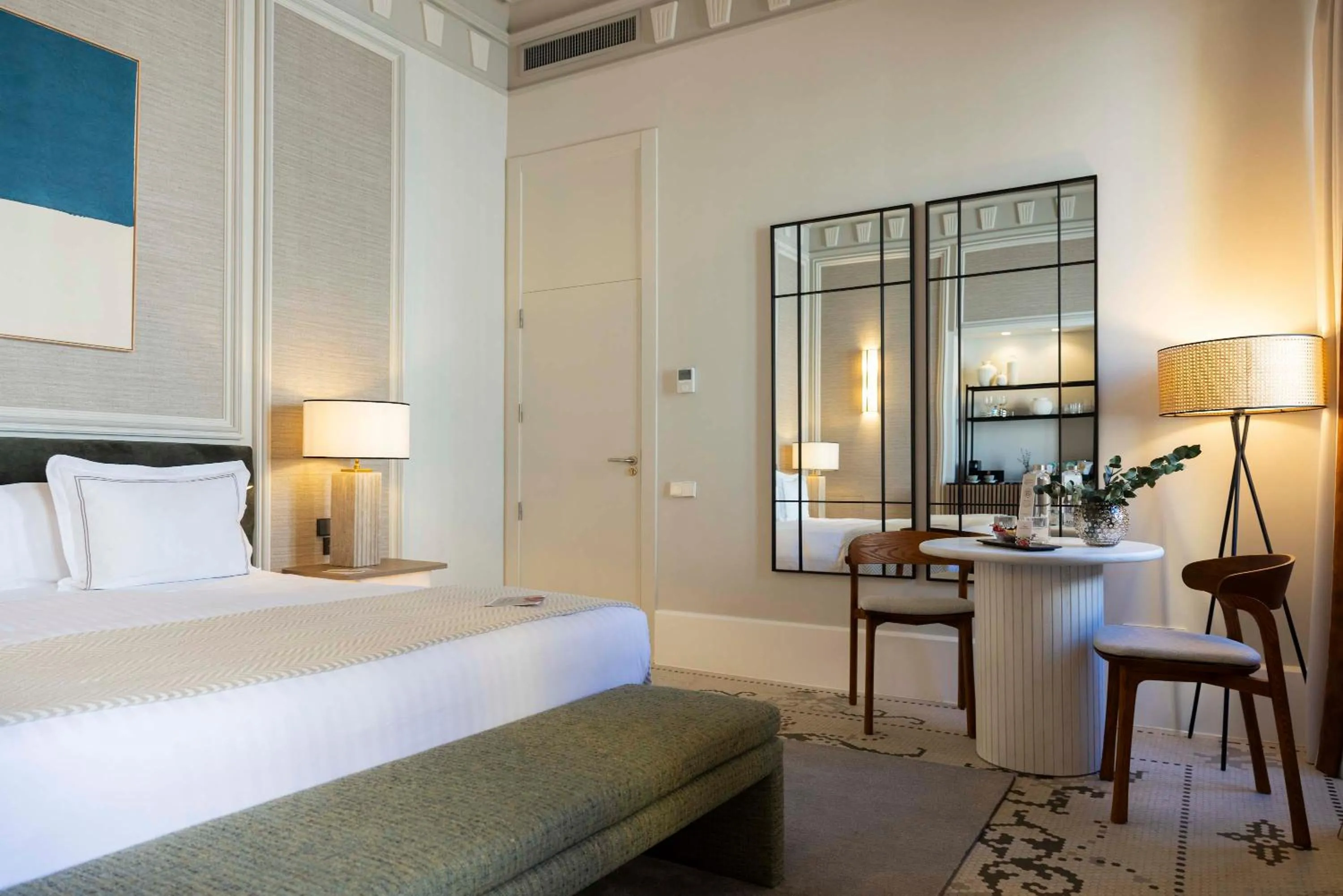 Bed in Hospes Palacio de los Patos, a Member of Design Hotels