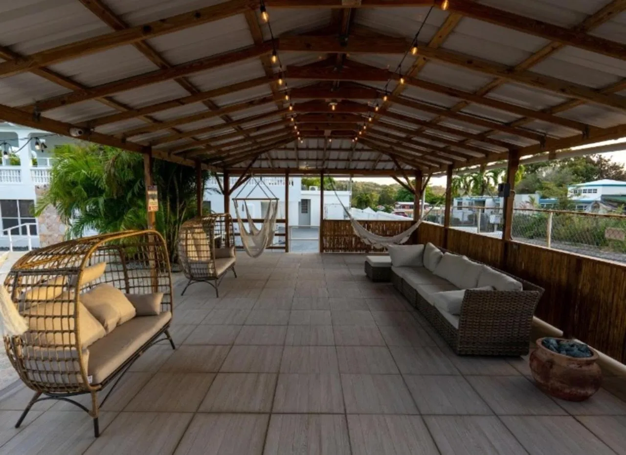 Off site in El Flamingo Beach Club