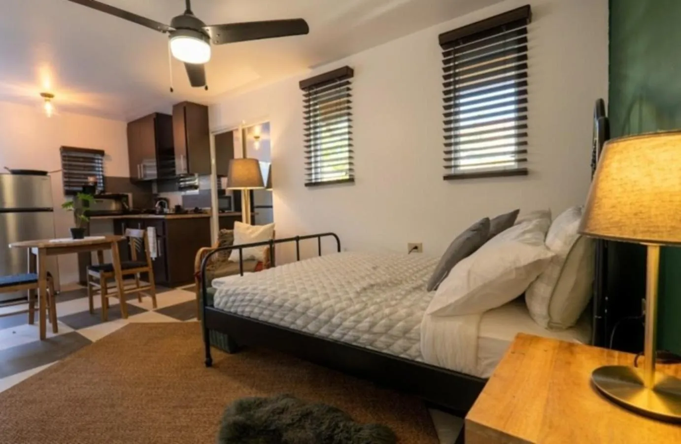 Bed in El Flamingo Beach Club