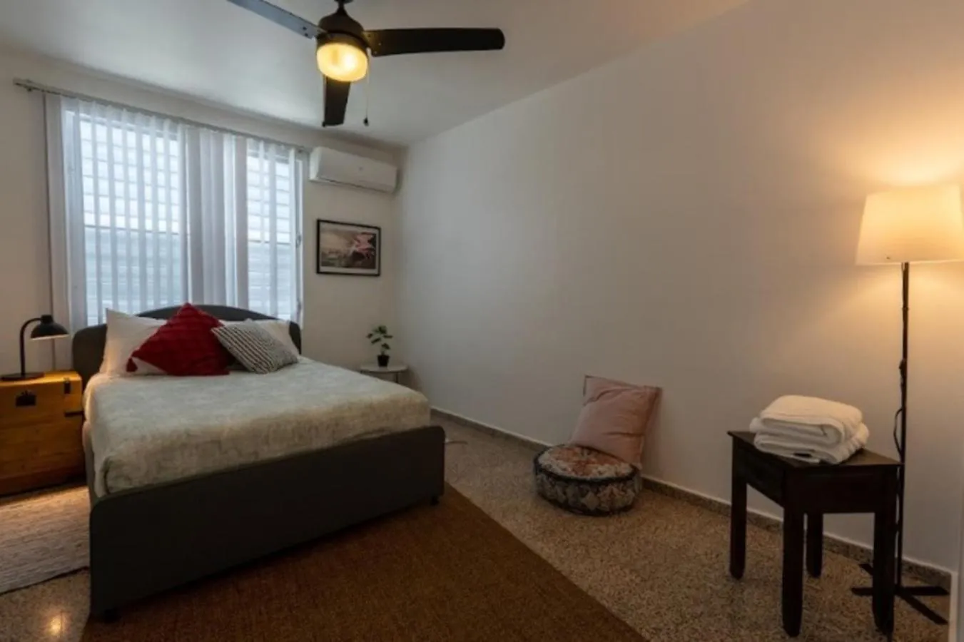 Bed in El Flamingo Beach Club