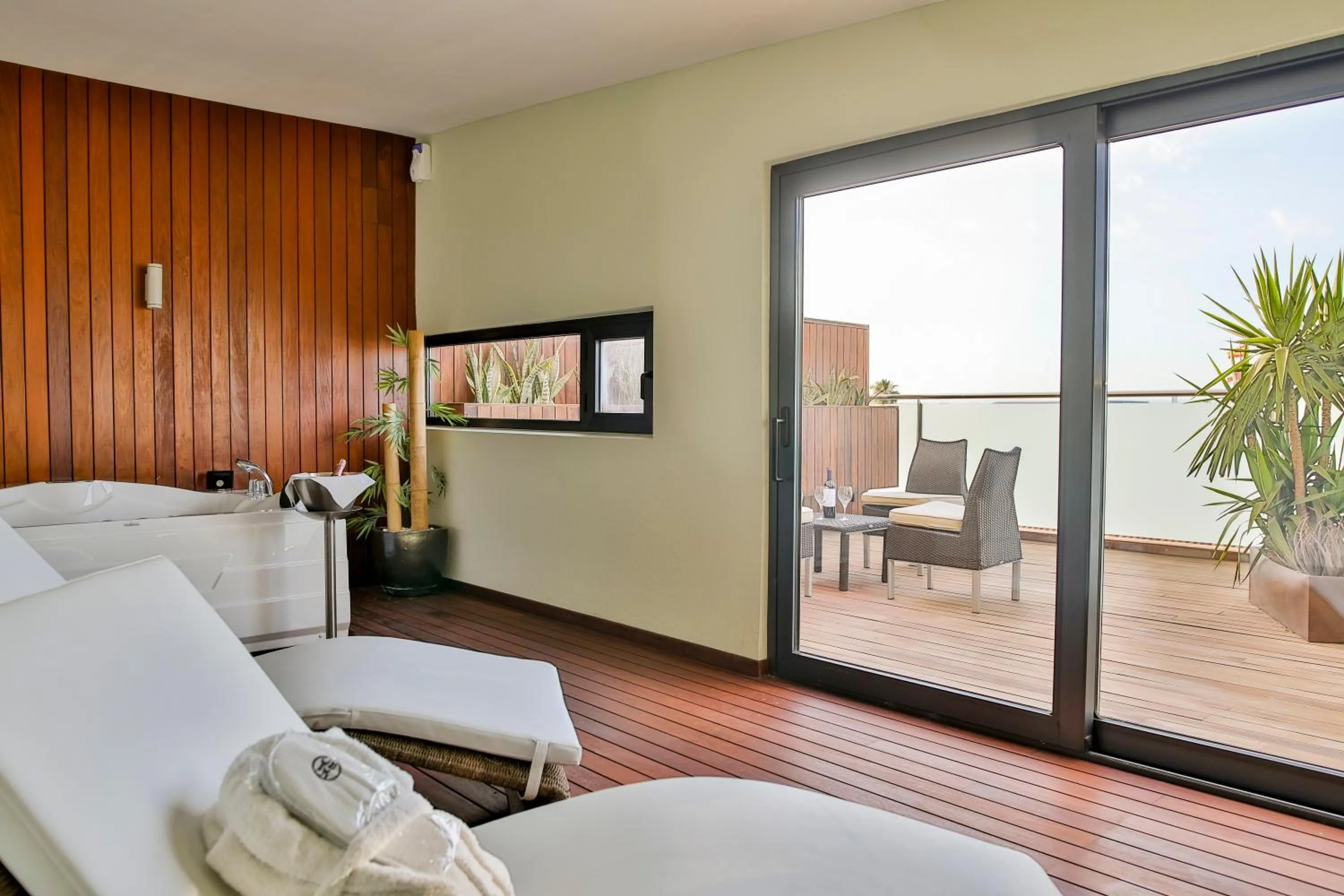 Balcony/Terrace in Hotel 525