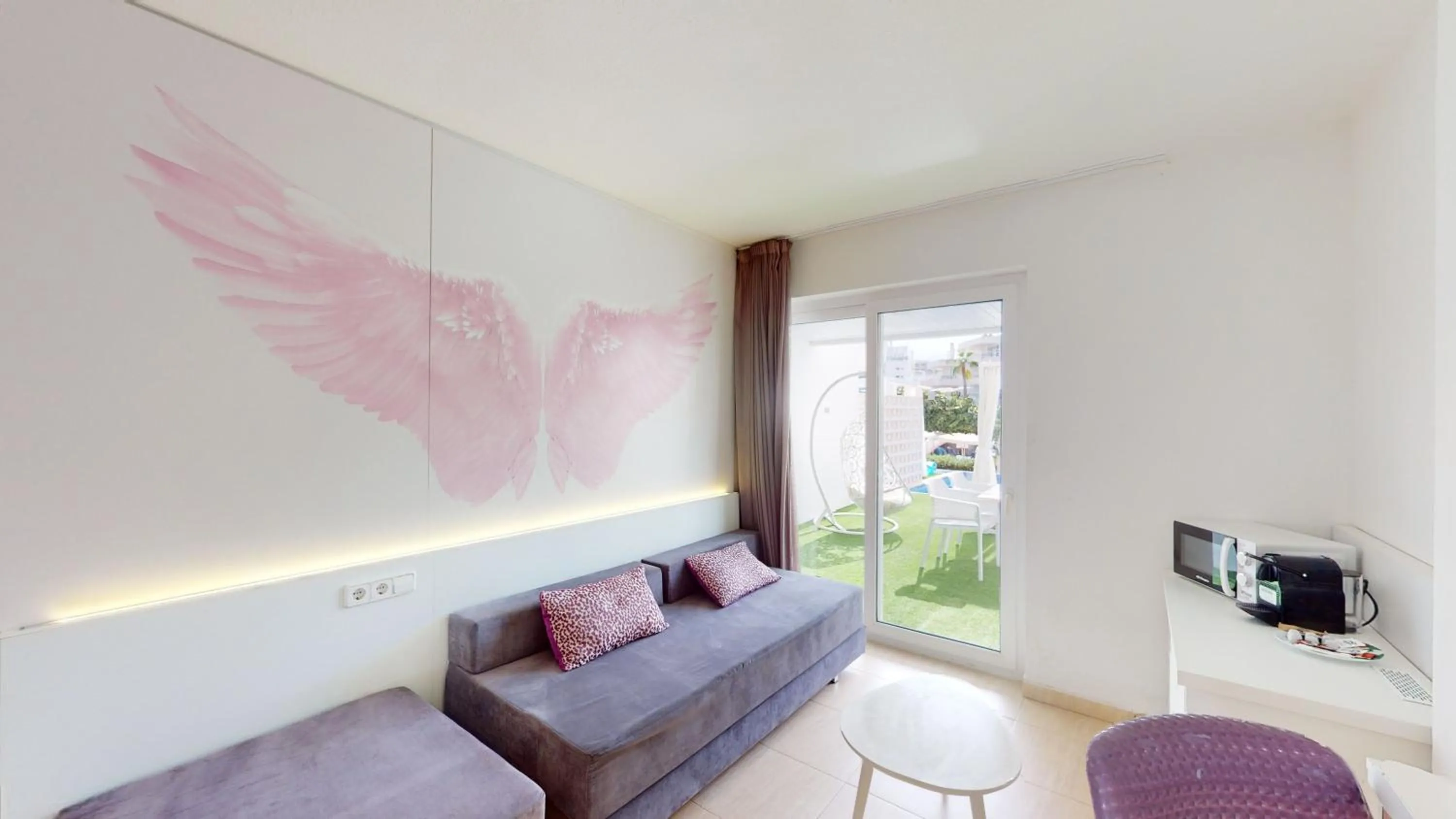 Living room in Aparthotel Tropic Garden