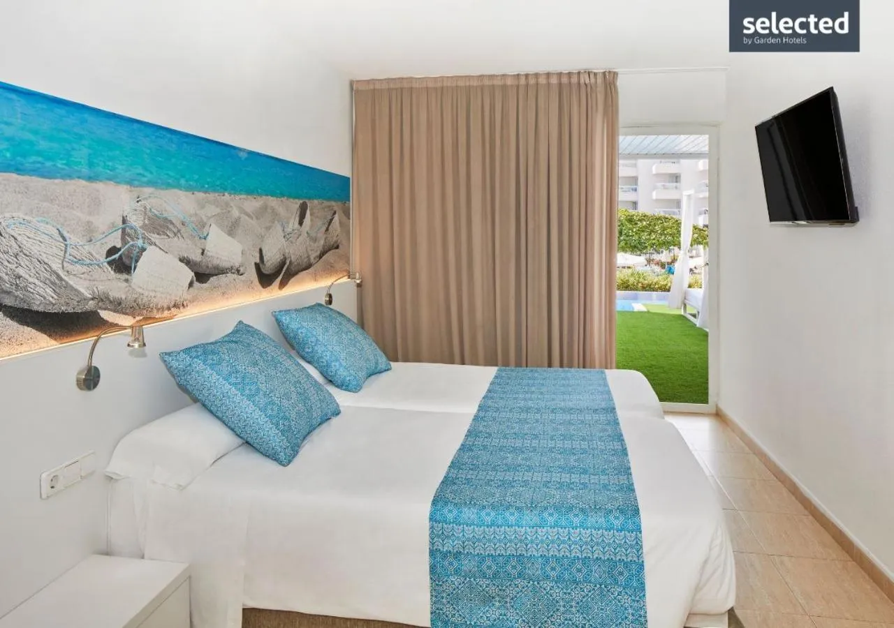 Bed in Aparthotel Tropic Garden