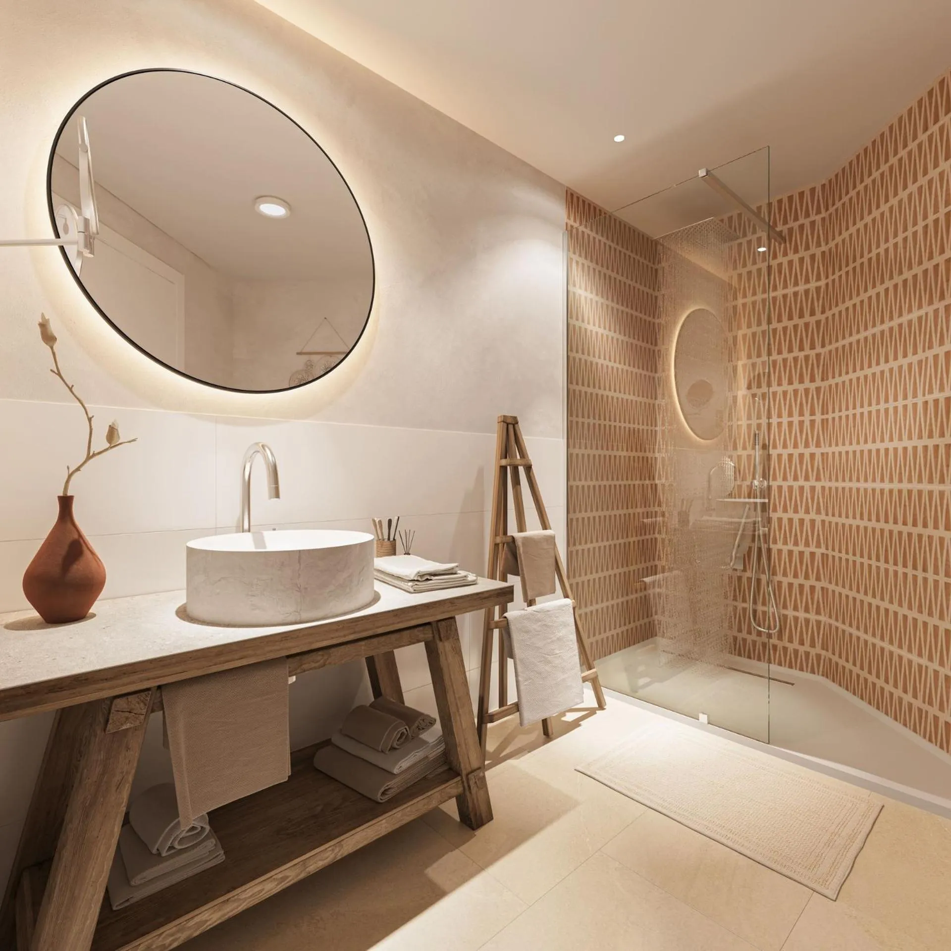 Bathroom in Aparthotel Tropic Garden