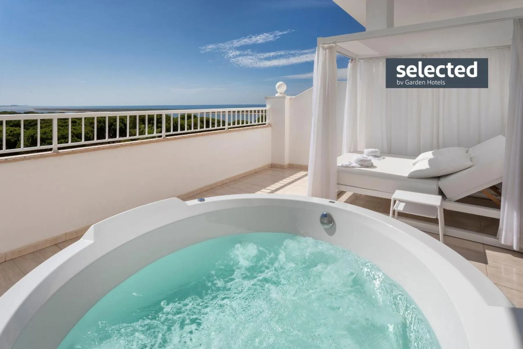 Balcony/Terrace in Garden Playanatural - Adults Only