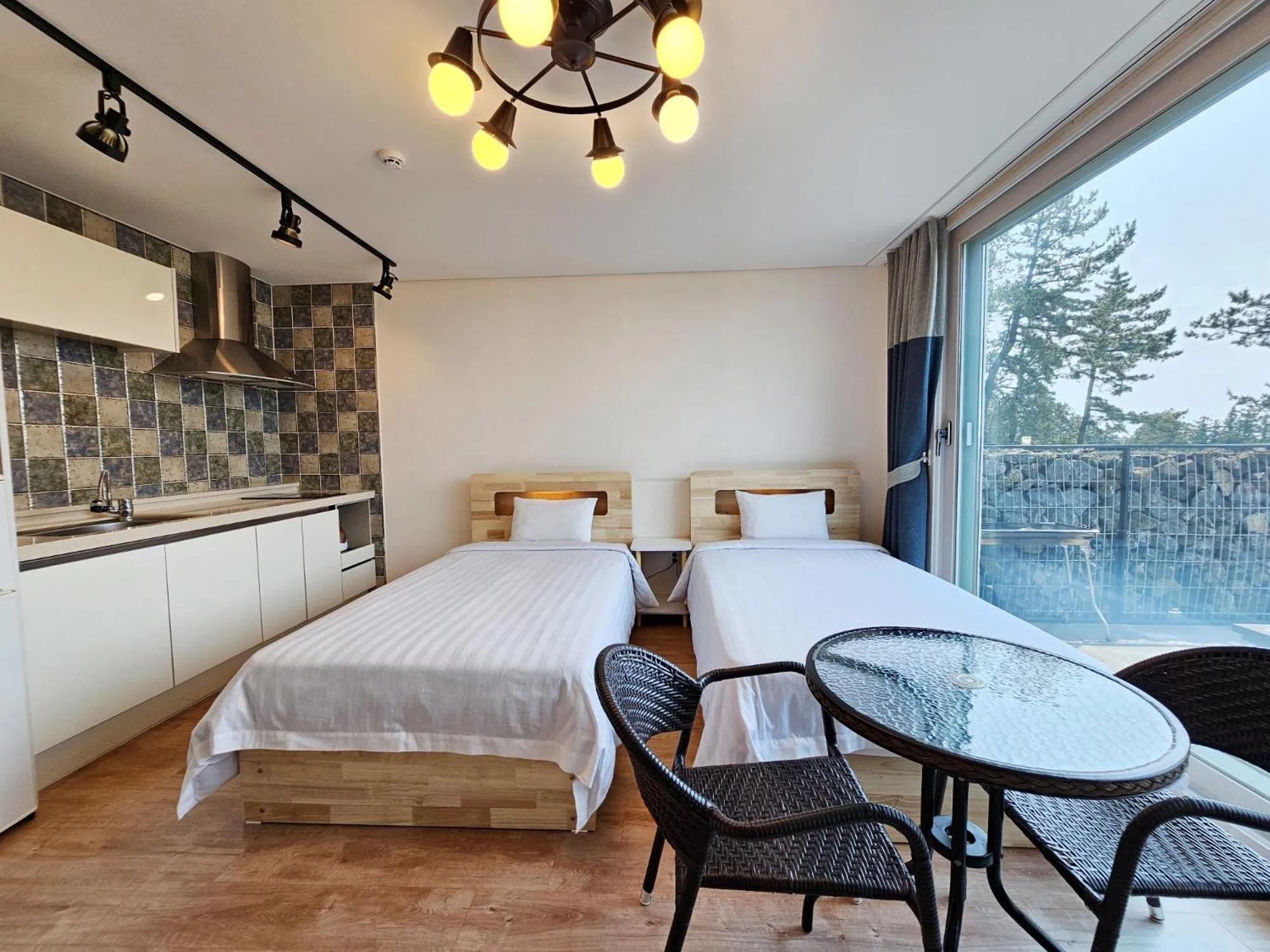 Bed in Haedenville Pension